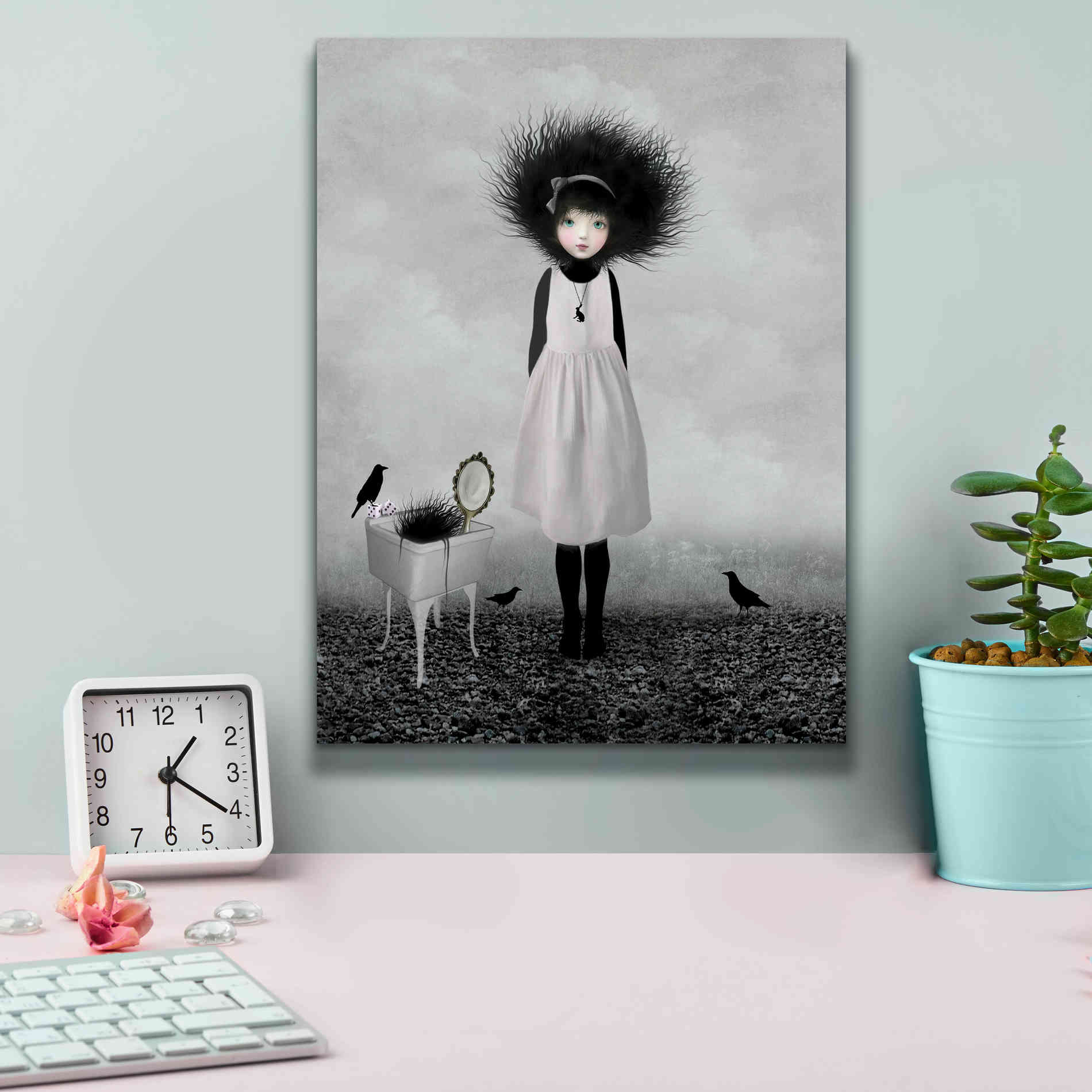 'Dulcimer' by Art & Ghosts, Canvas Wall Art,12 x 16