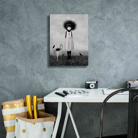 Image of 'Dulcimer' by Art & Ghosts, Canvas Wall Art,12 x 16