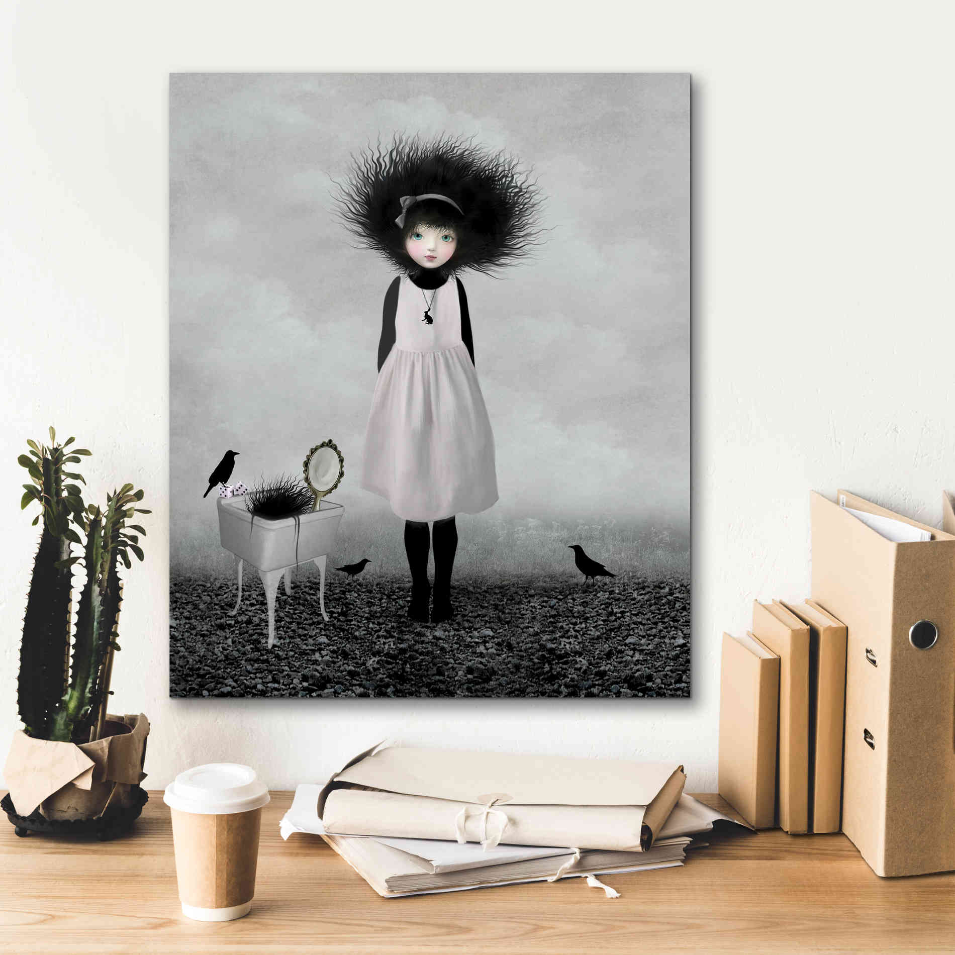 'Dulcimer' by Art & Ghosts, Canvas Wall Art,20 x 24