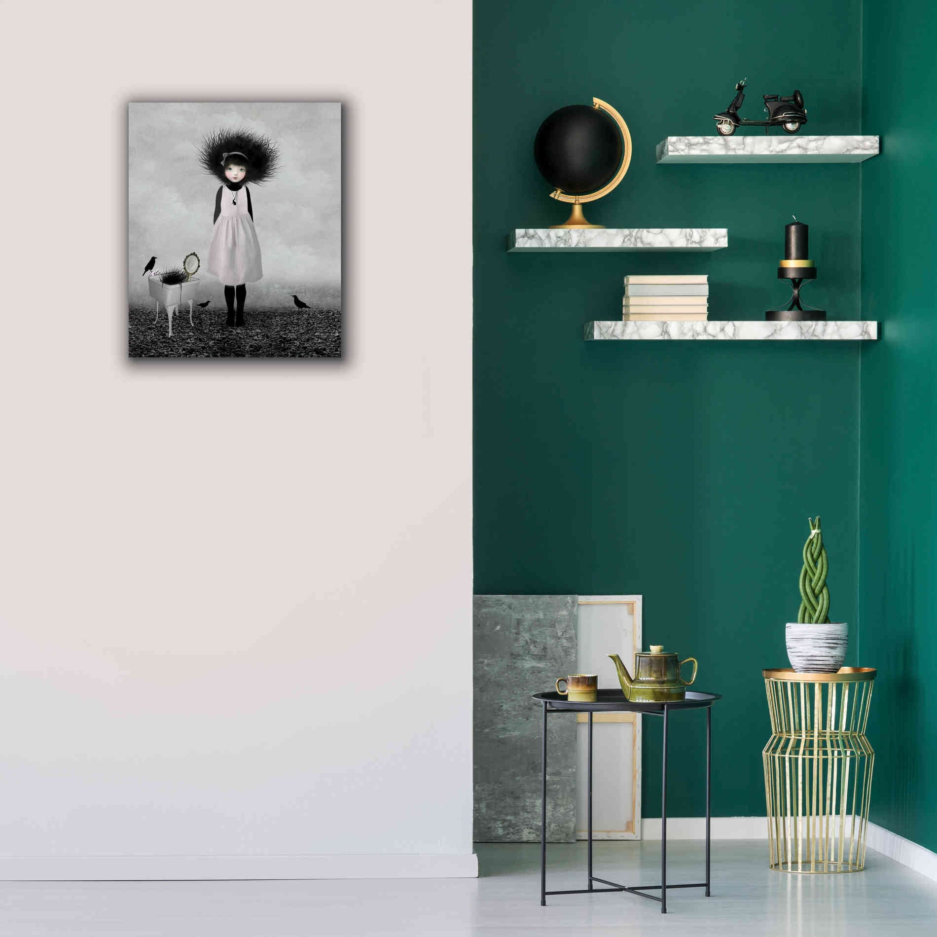 'Dulcimer' by Art & Ghosts, Canvas Wall Art,20 x 24