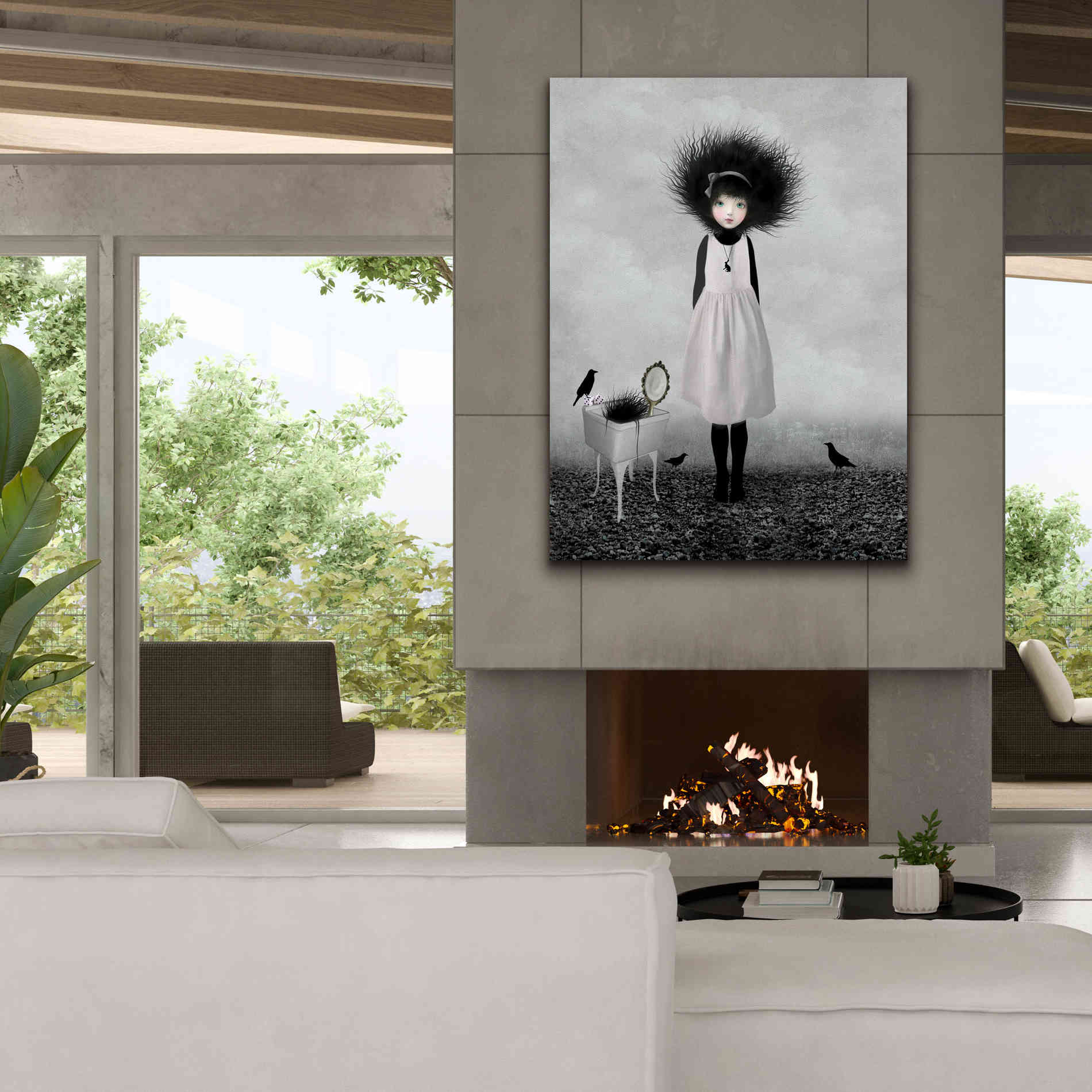 'Dulcimer' by Art & Ghosts, Canvas Wall Art,40 x 54