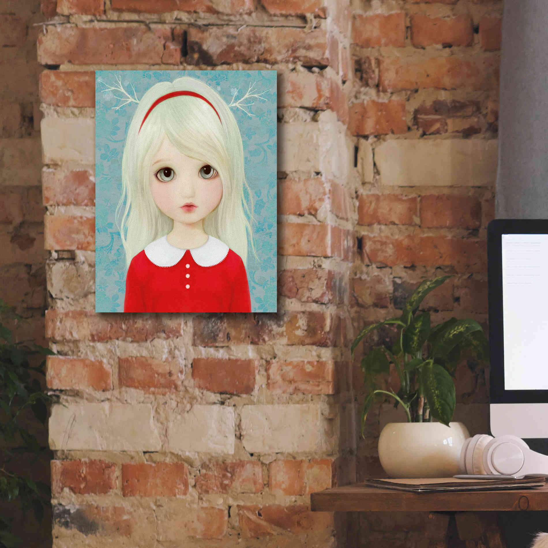 'Sylvie' by Art & Ghosts, Canvas Wall Art,12 x 16