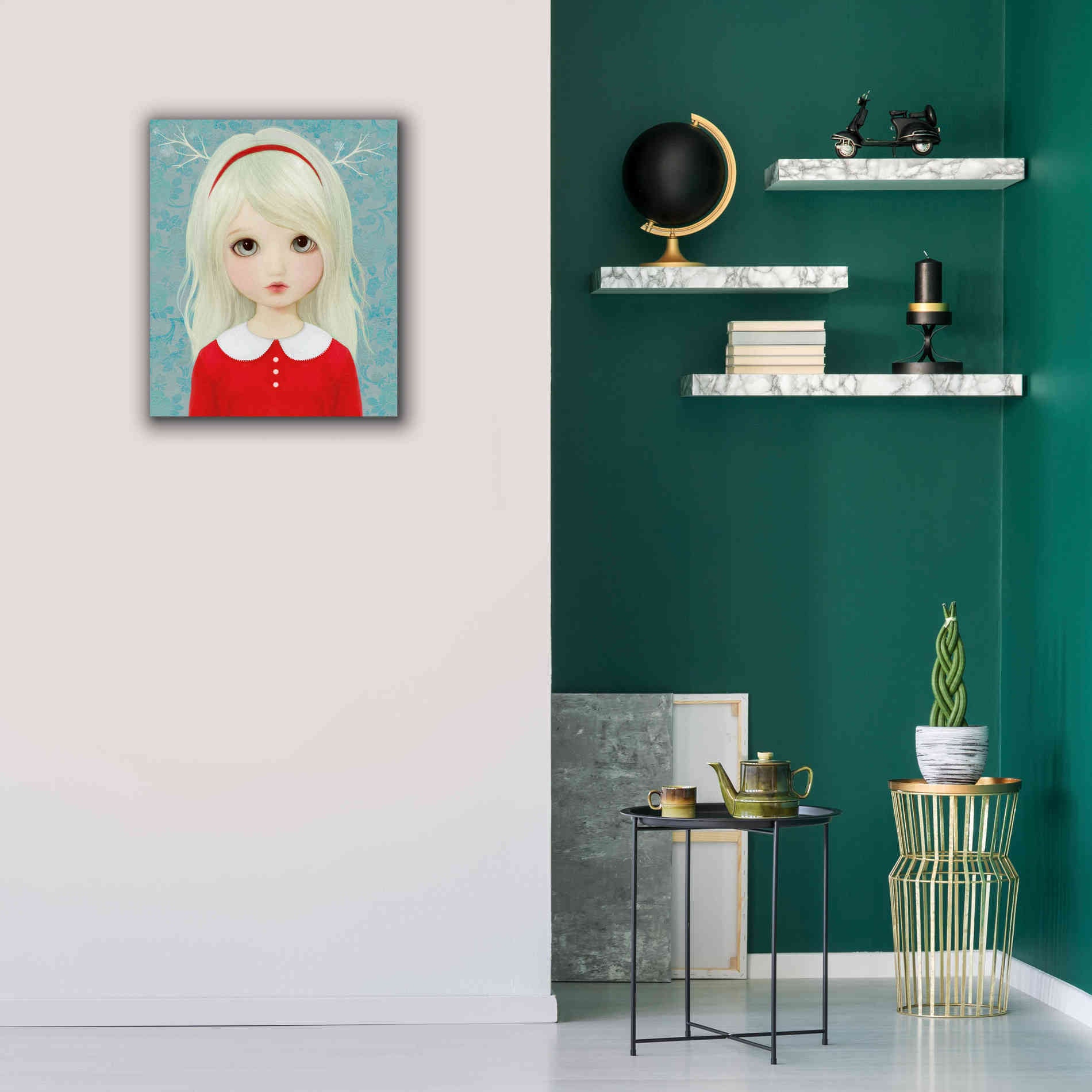 'Sylvie' by Art & Ghosts, Canvas Wall Art,20 x 24