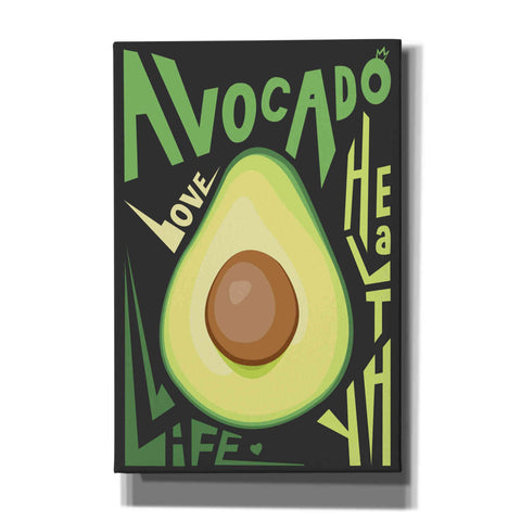 Image of 'Kitchen Avocado' by Ayse, Canvas Wall Art