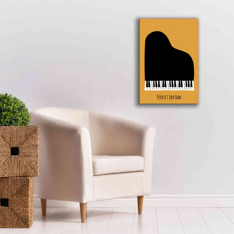 Image of 'Piano' by Ayse, Canvas Wall Art,18 x 26