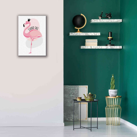 Image of 'Flamingo' by Ayse, Canvas Wall Art,18 x 26