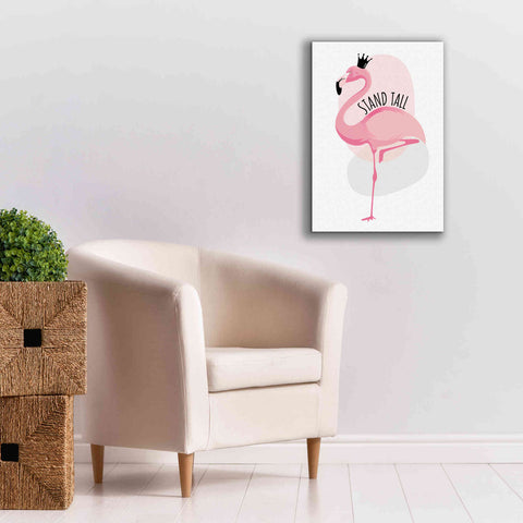 Image of 'Flamingo' by Ayse, Canvas Wall Art,18 x 26