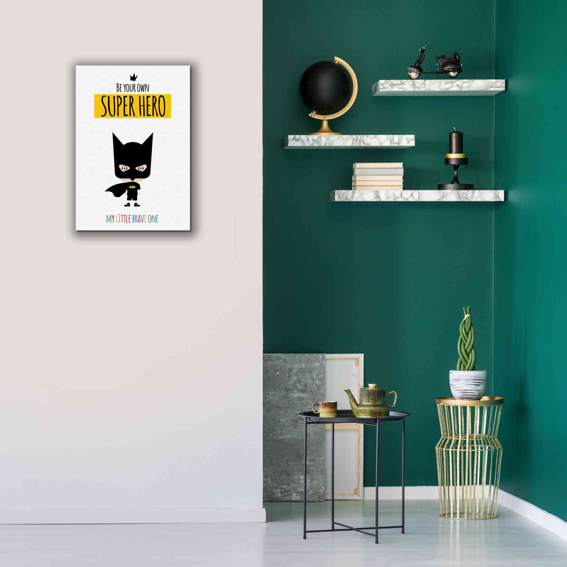 'Superhero One' by Ayse, Canvas Wall Art,18 x 26