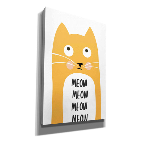 Image of 'Meow' by Ayse, Canvas Wall Art