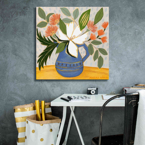 Image of 'April Florals 11' by Marisa Anon, Canvas Wall Art,26 x 26