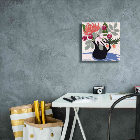 Image of 'April Florals 12' by Marisa Anon, Canvas Wall Art,12 x 12