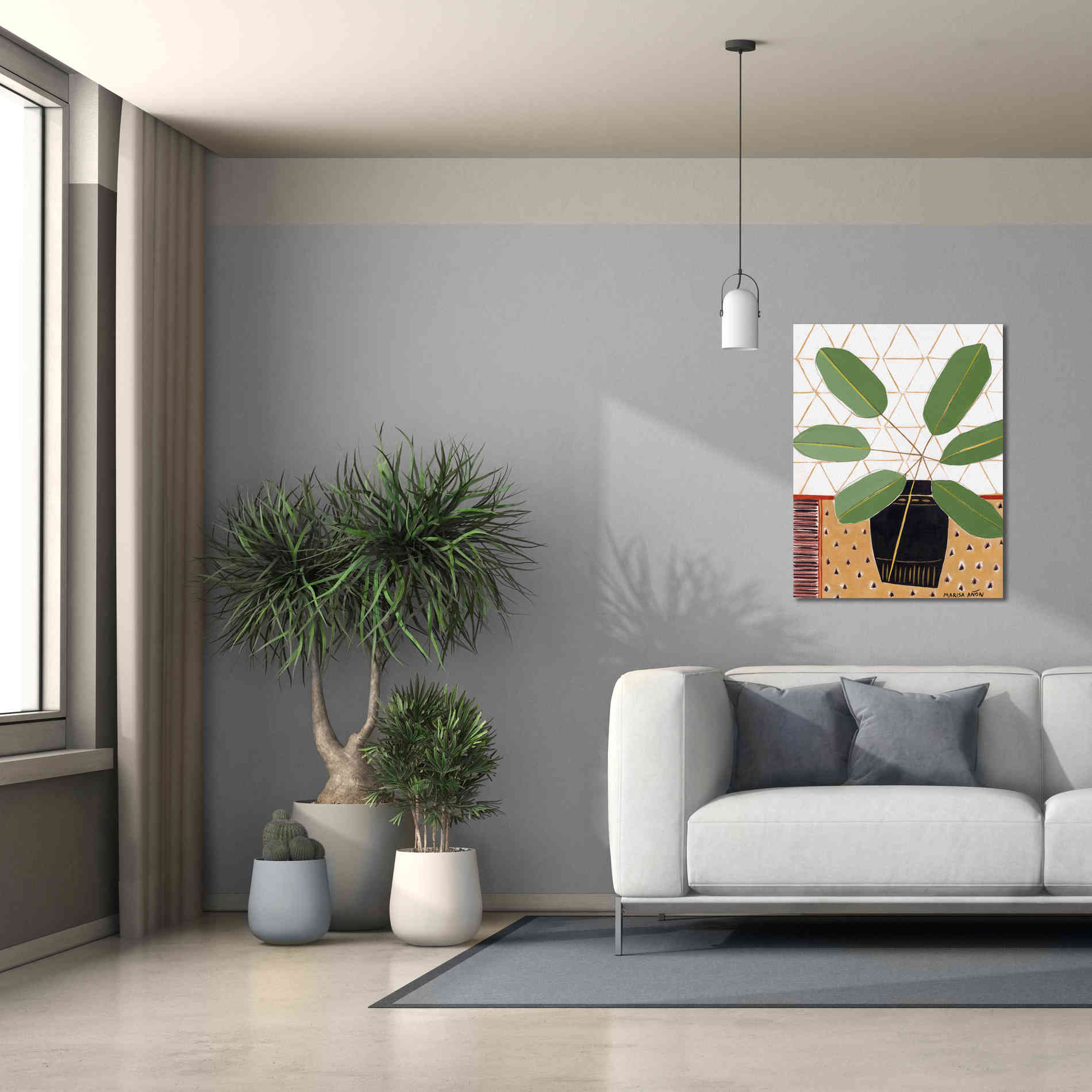 'Gold Tablecloth 4' by Marisa Anon, Canvas Wall Art,26 x 34