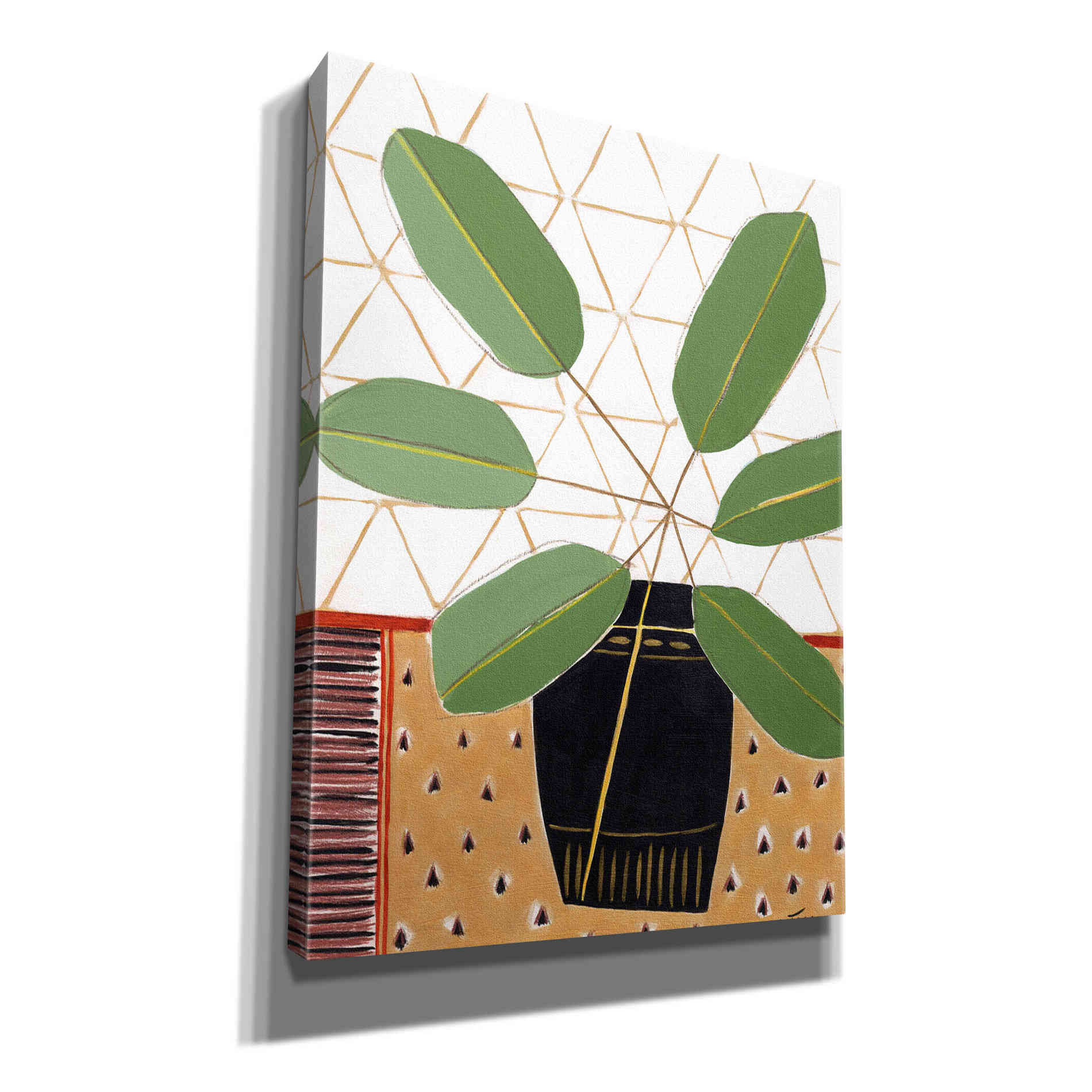 'Gold Tablecloth 4' by Marisa Anon, Canvas Wall Art