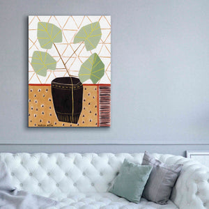 'Gold Tablecloth 5' by Marisa Anon, Canvas Wall Art,40 x 54
