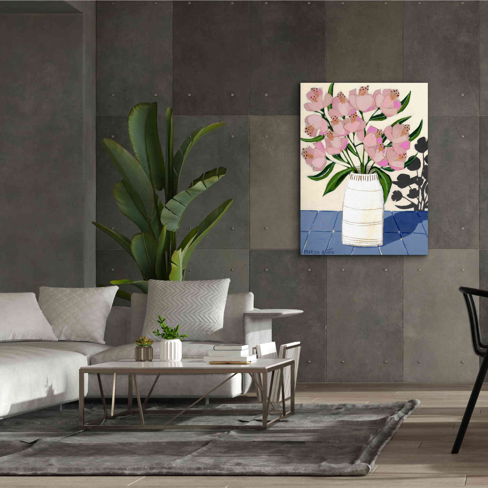 'Spring Florals 5' by Marisa Anon, Canvas Wall Art,40 x 54