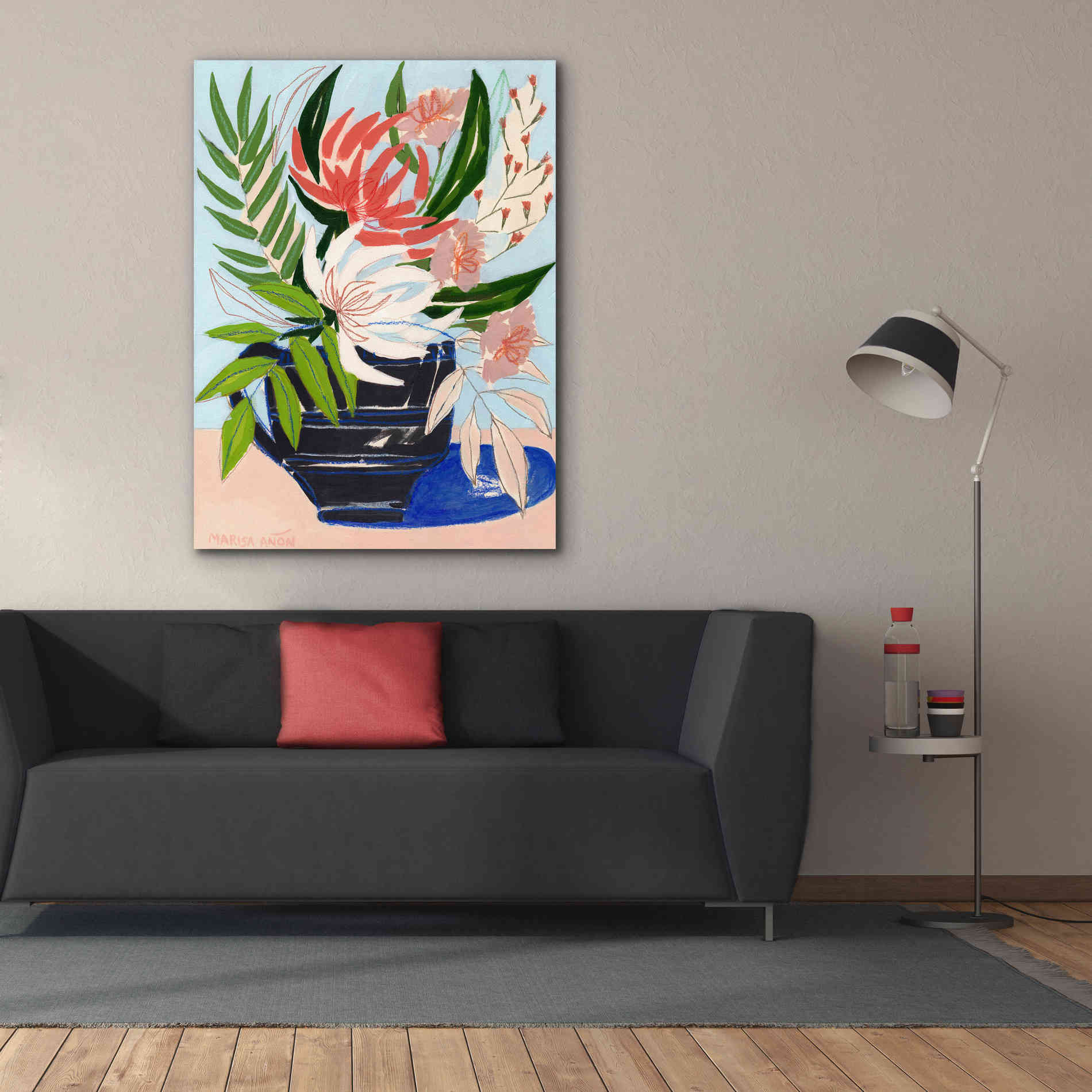 'Spring Florals 6' by Marisa Anon, Canvas Wall Art,40 x 54