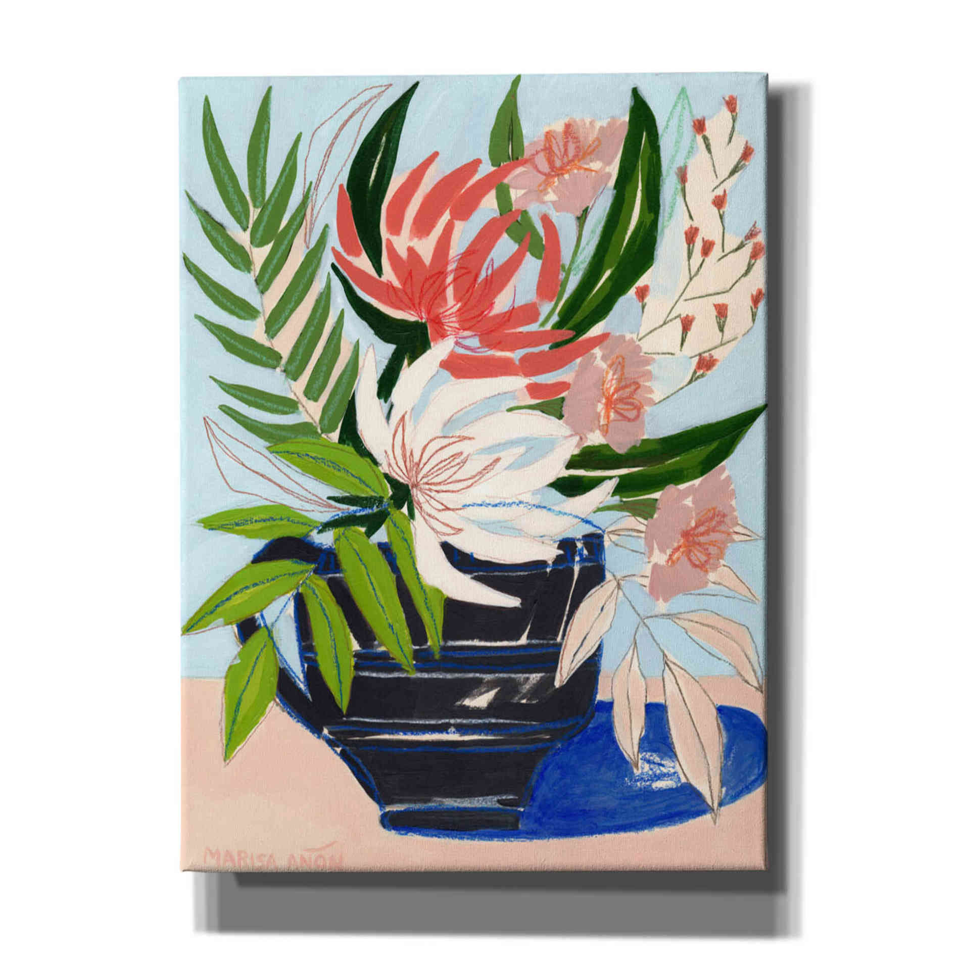 'Spring Florals 6' by Marisa Anon, Canvas Wall Art