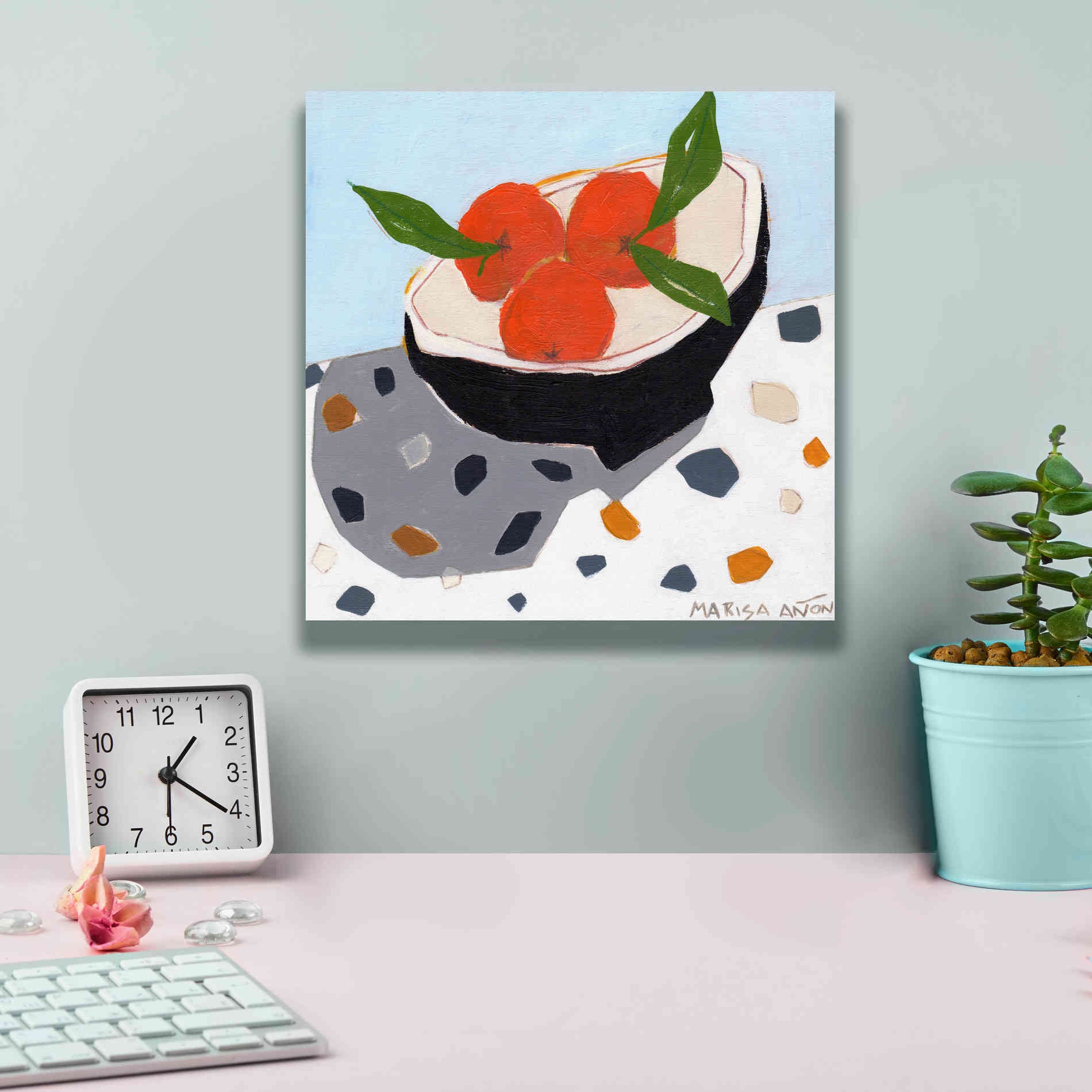 'Valencia Late' by Marisa Anon, Canvas Wall Art,12 x 12