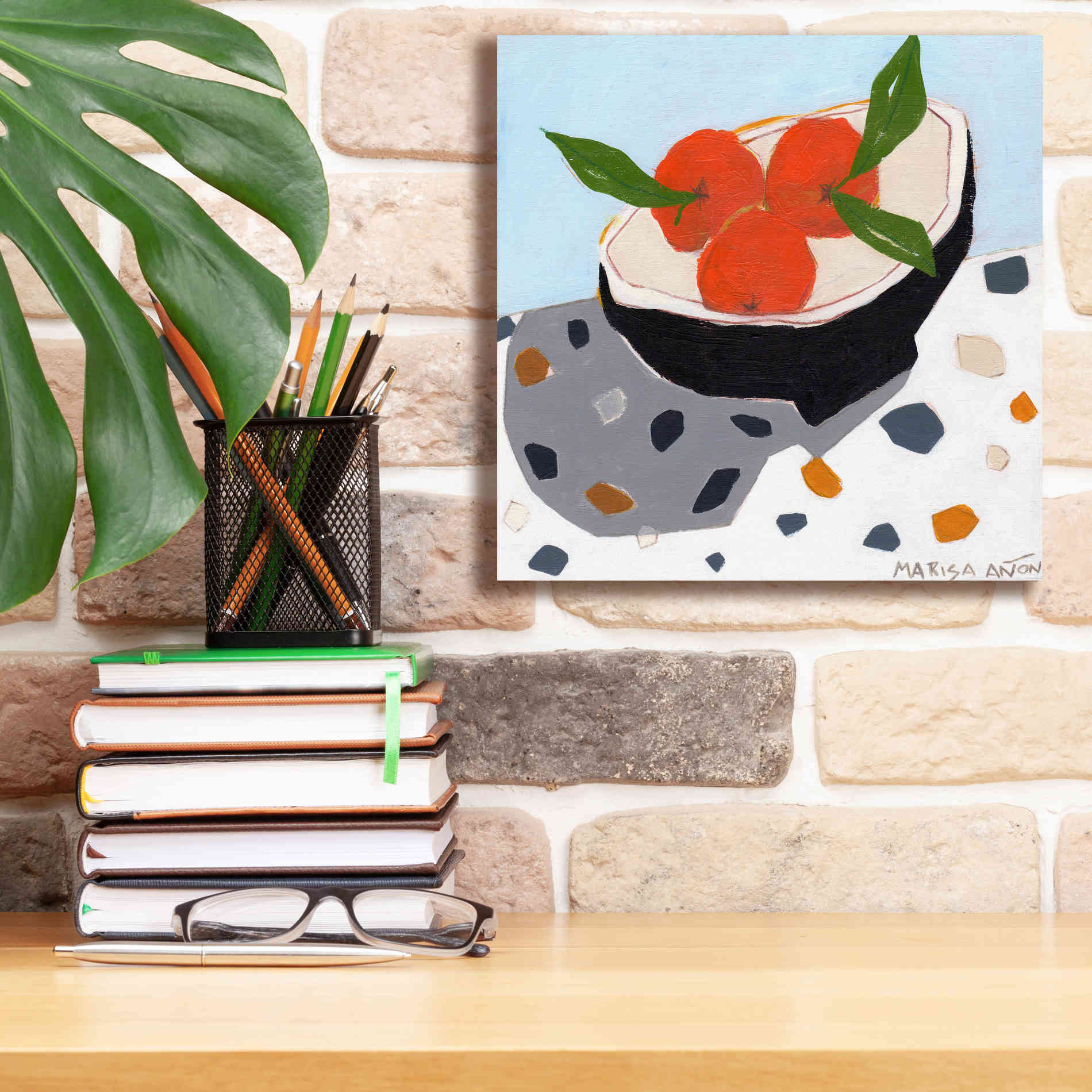 'Valencia Late' by Marisa Anon, Canvas Wall Art,12 x 12