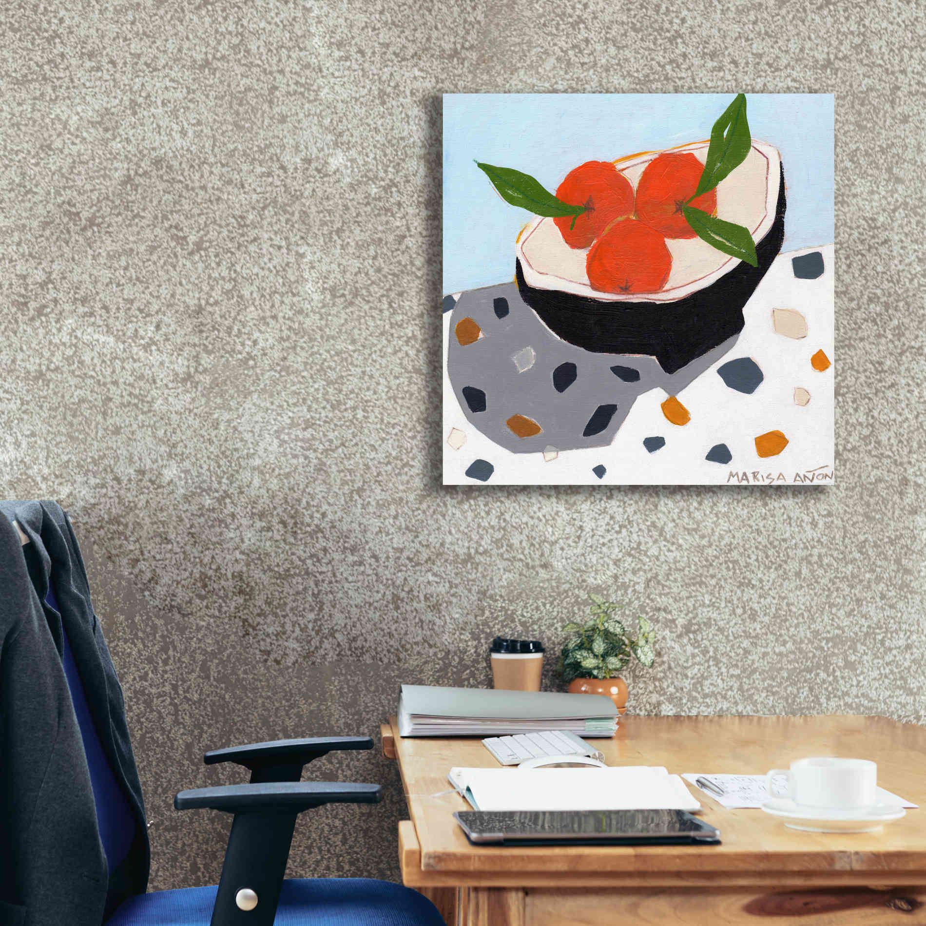 'Valencia Late' by Marisa Anon, Canvas Wall Art,26 x 26