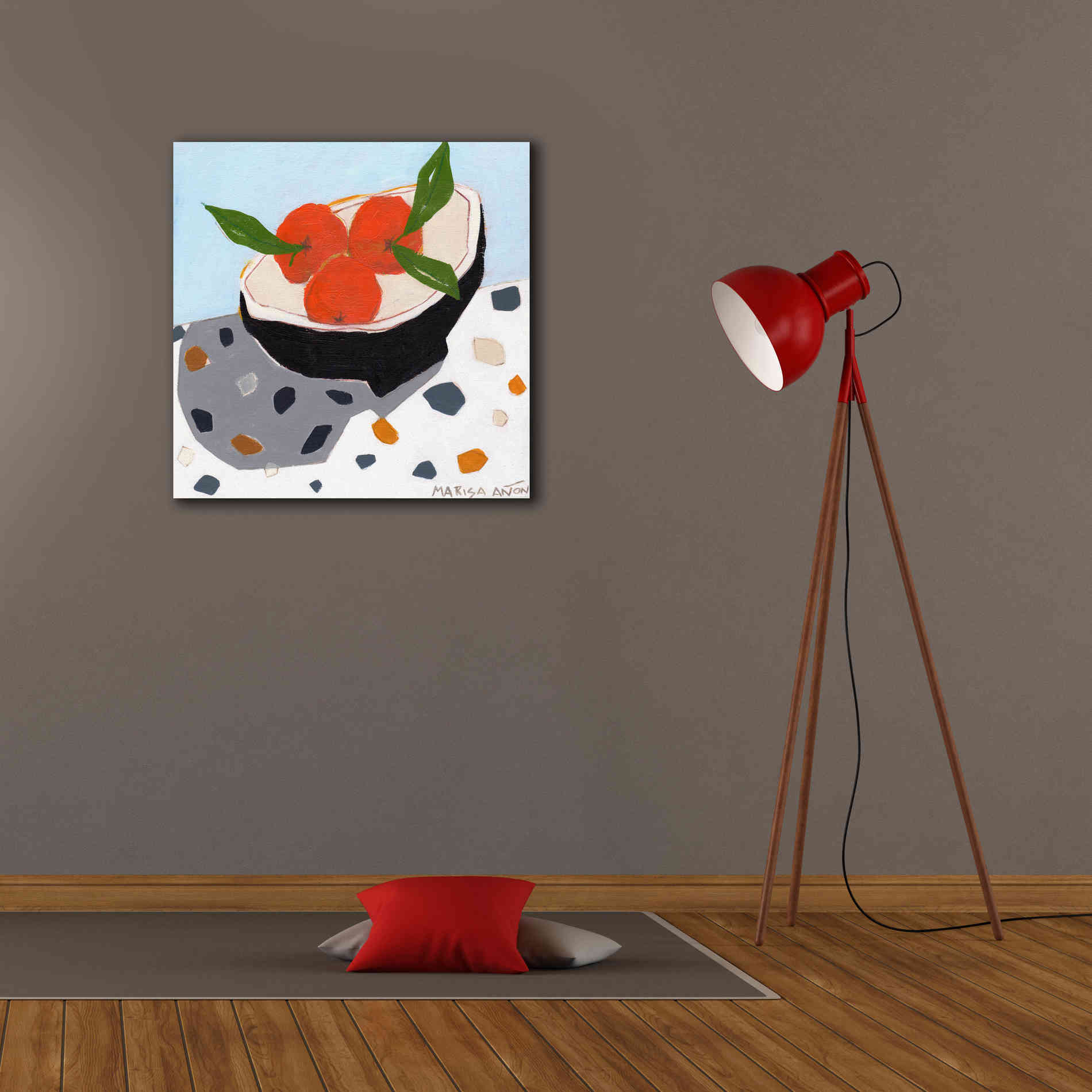 'Valencia Late' by Marisa Anon, Canvas Wall Art,26 x 26