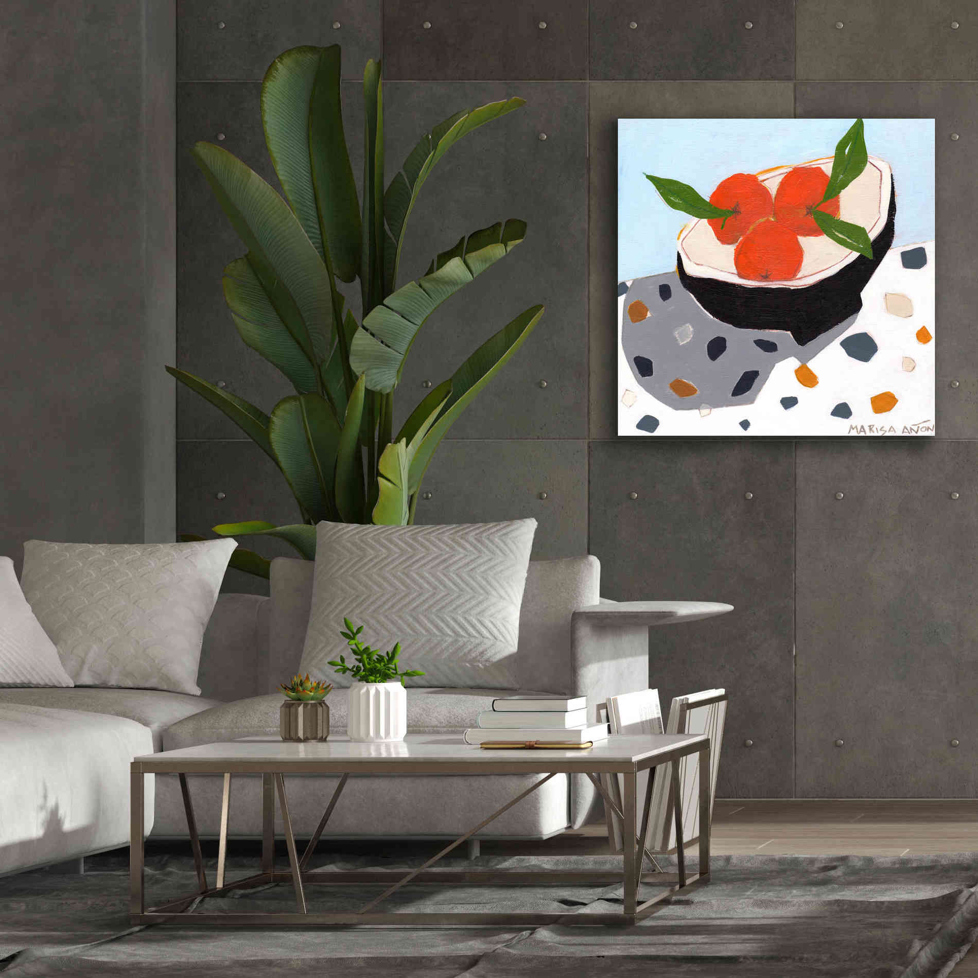 'Valencia Late' by Marisa Anon, Canvas Wall Art,37 x 37