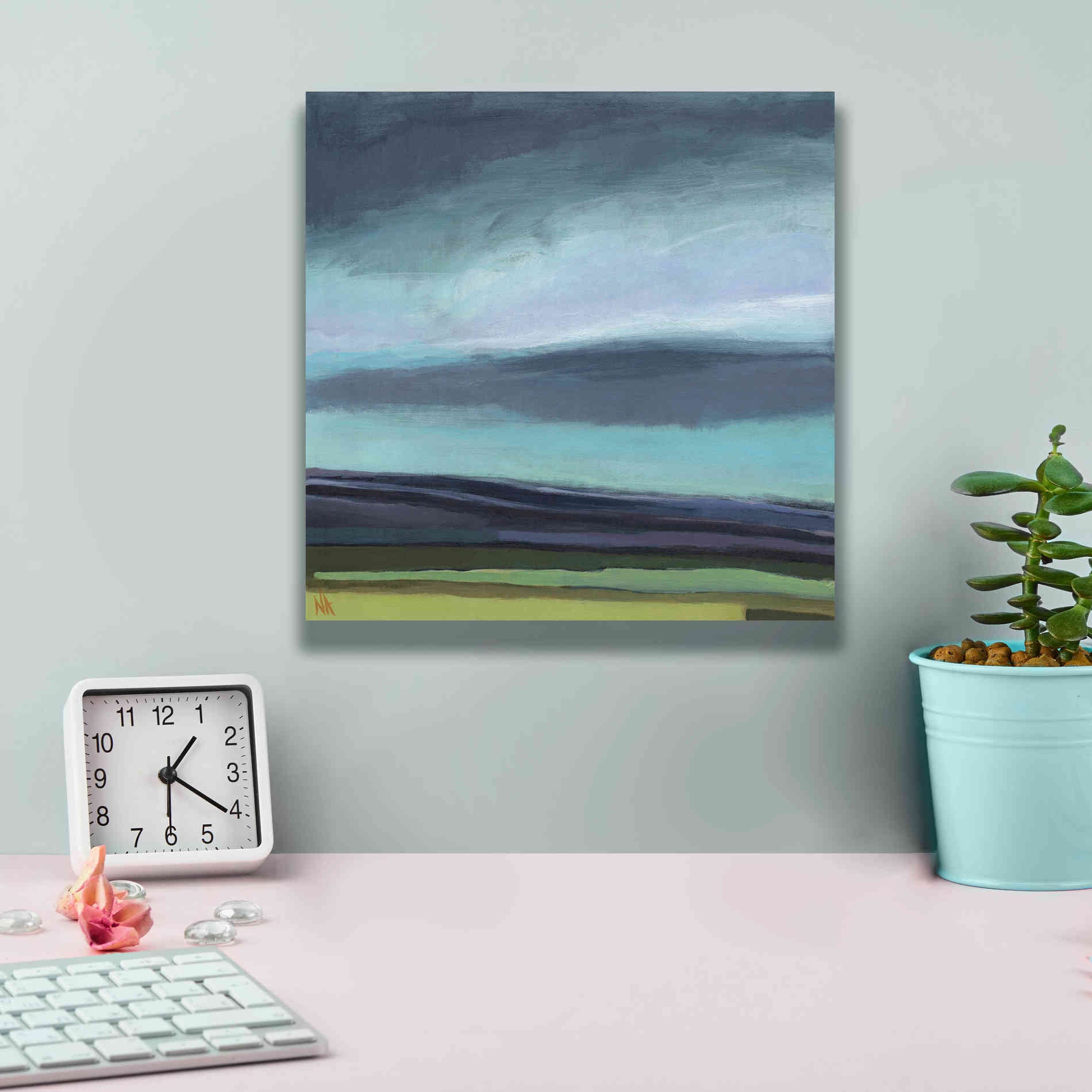 'Dew on My Boots' by Niki Arden, Canvas Wall Art,12 x 12