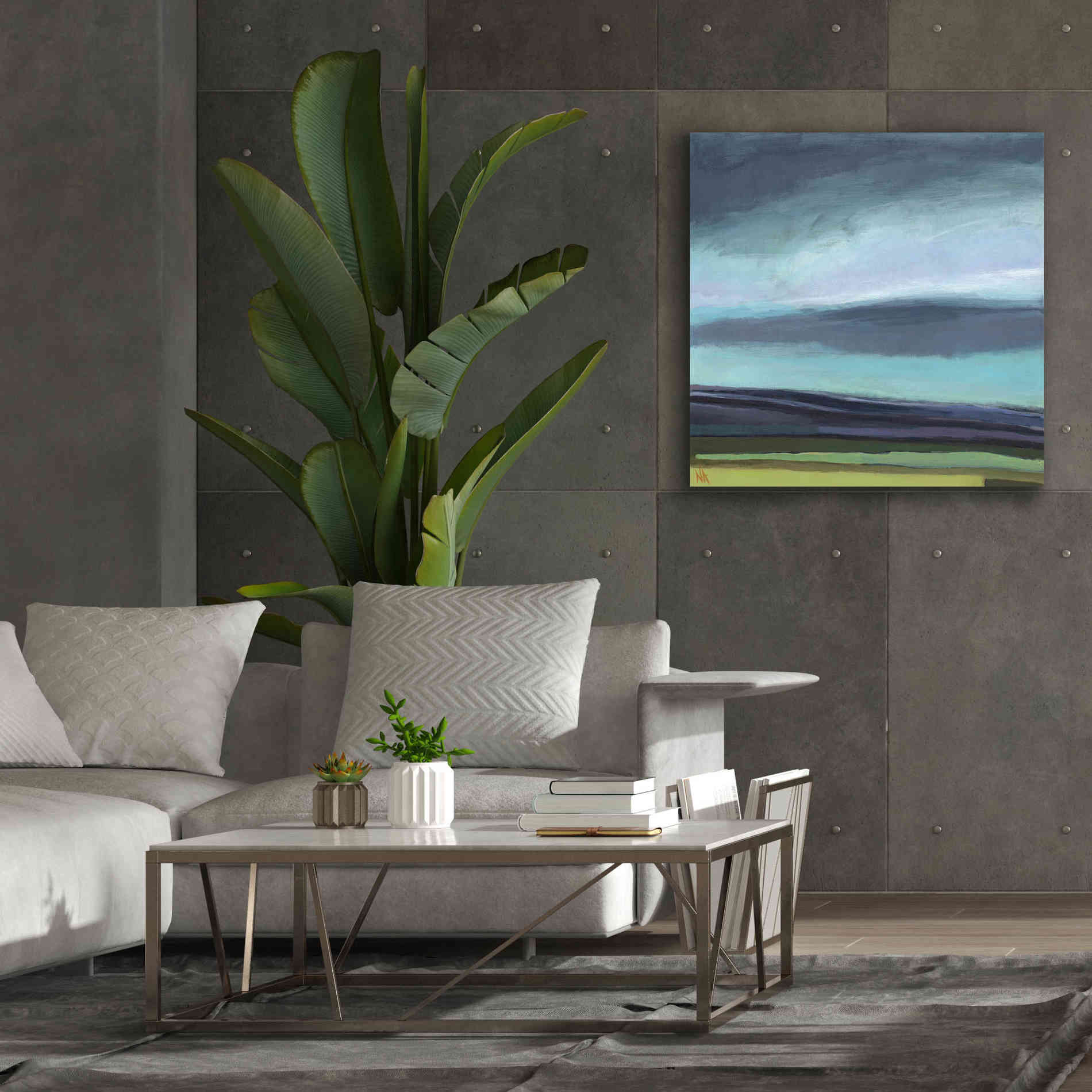 'Dew on My Boots' by Niki Arden, Canvas Wall Art,37 x 37