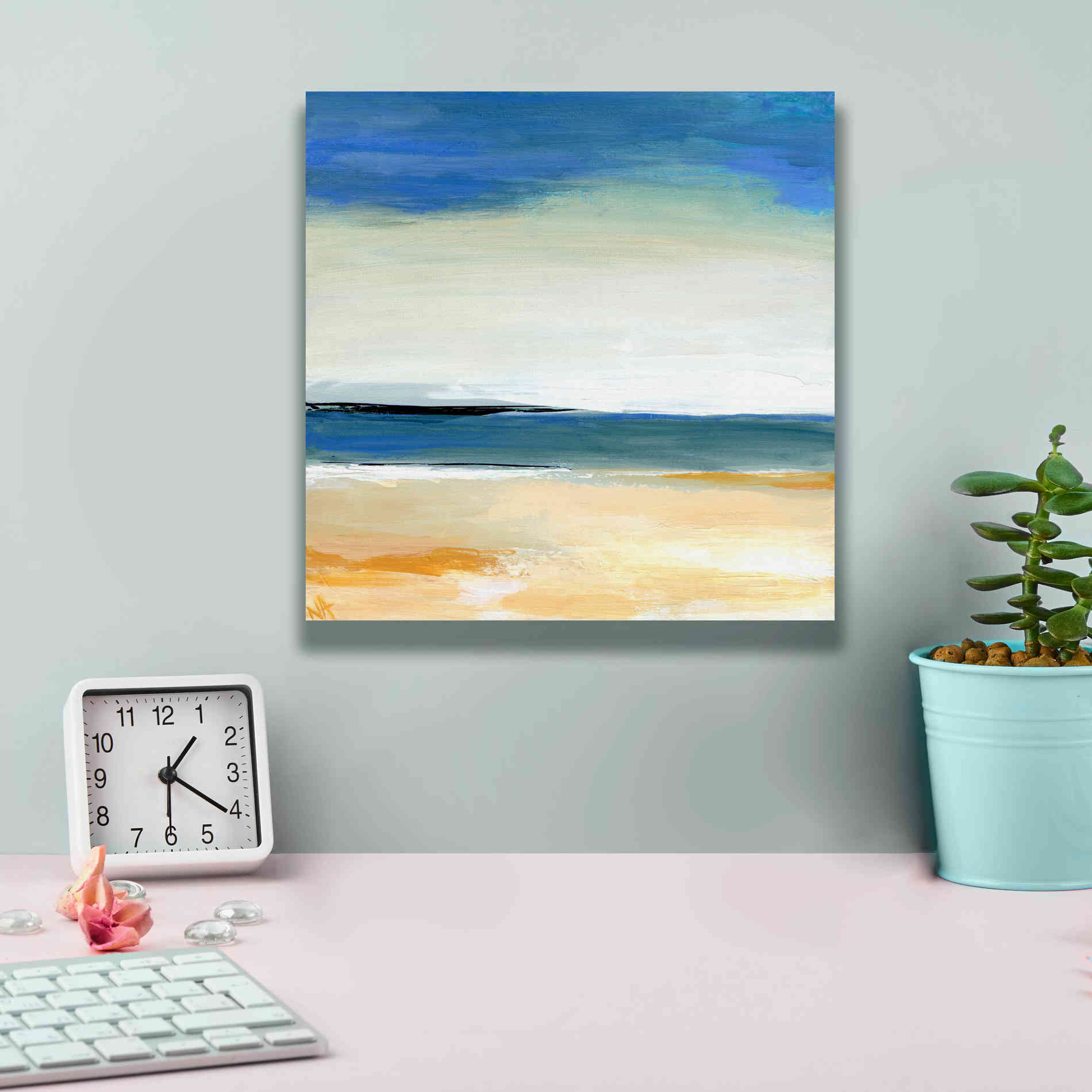 'Seascape 2' by Niki Arden, Canvas Wall Art,12 x 12