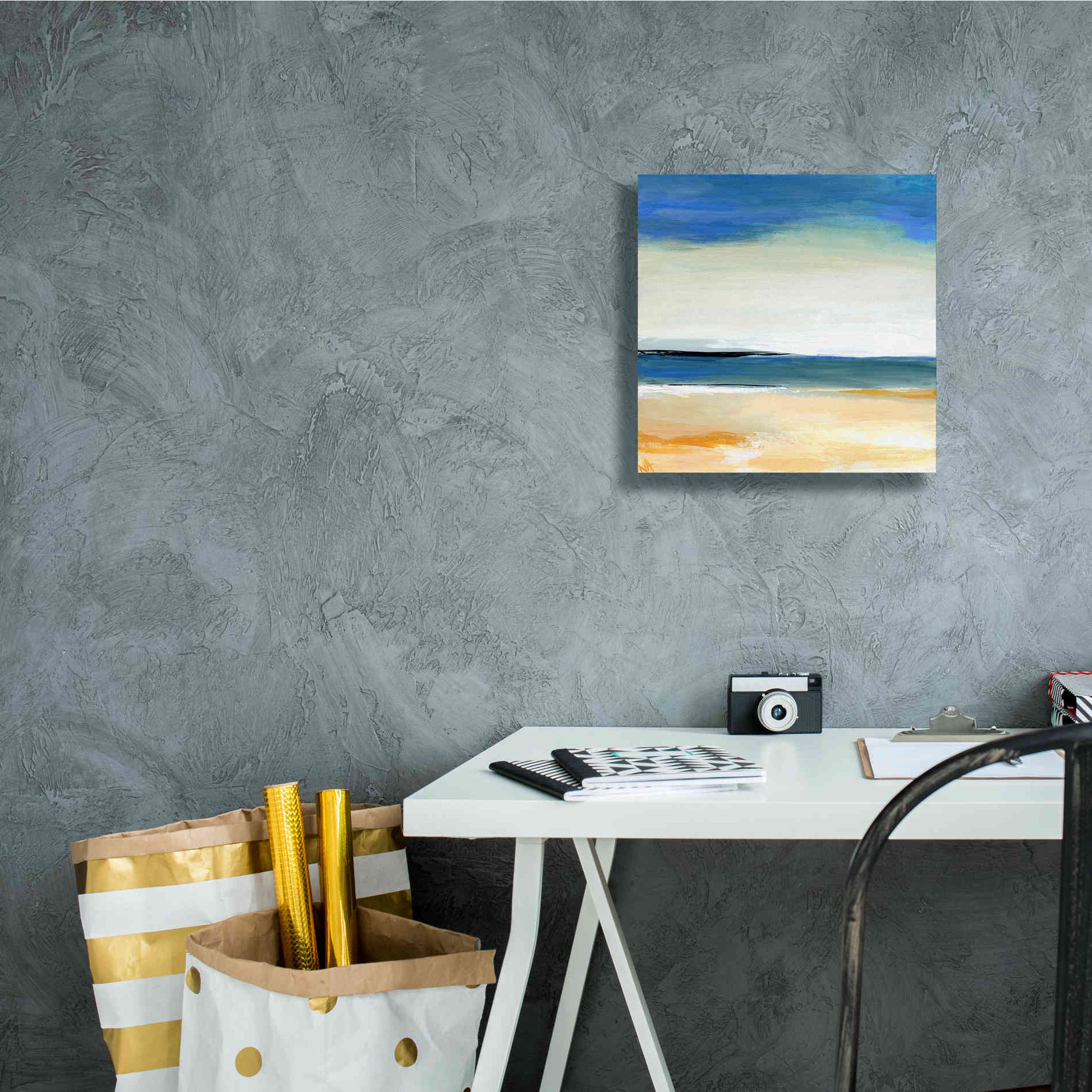 'Seascape 2' by Niki Arden, Canvas Wall Art,12 x 12