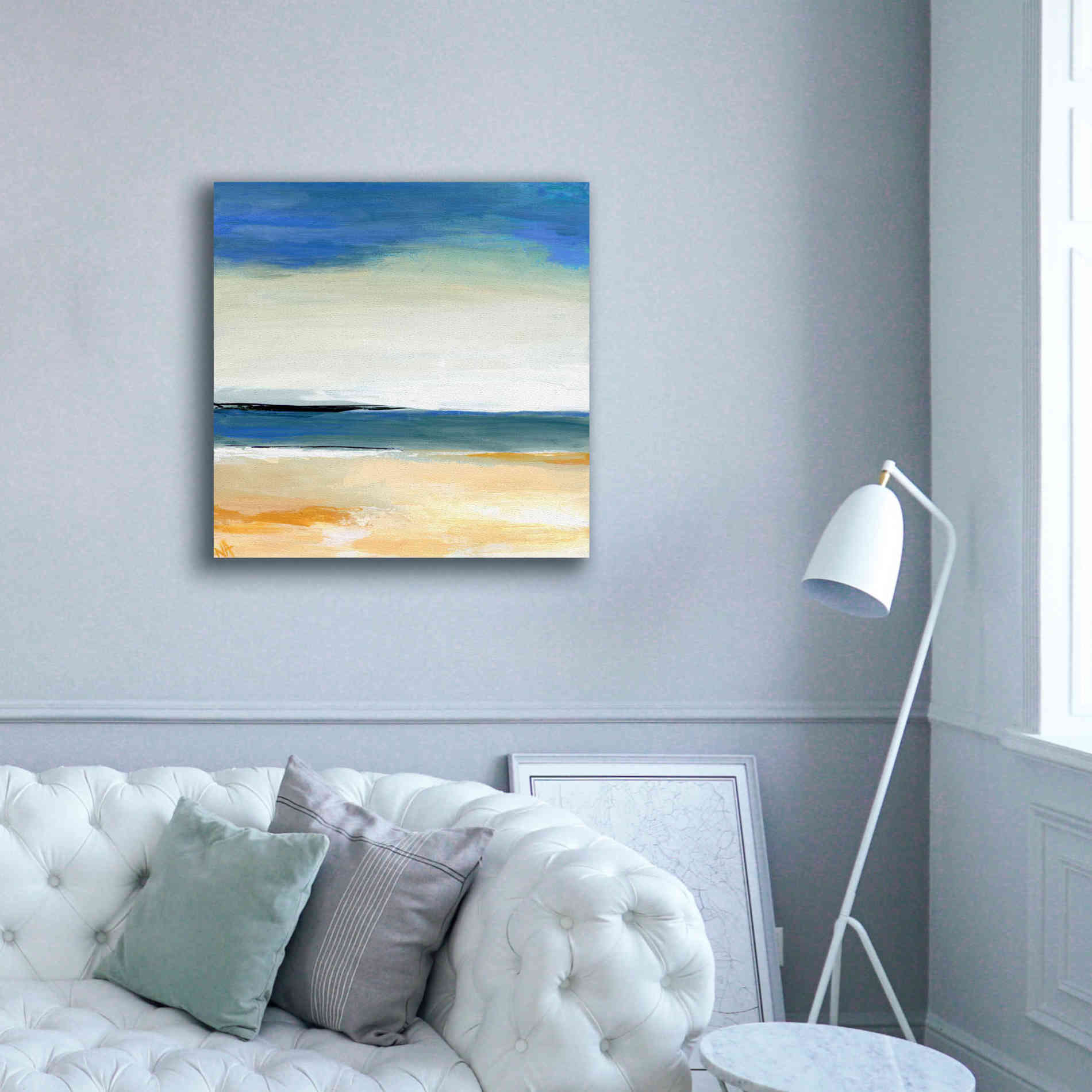 'Seascape 2' by Niki Arden, Canvas Wall Art,37 x 37