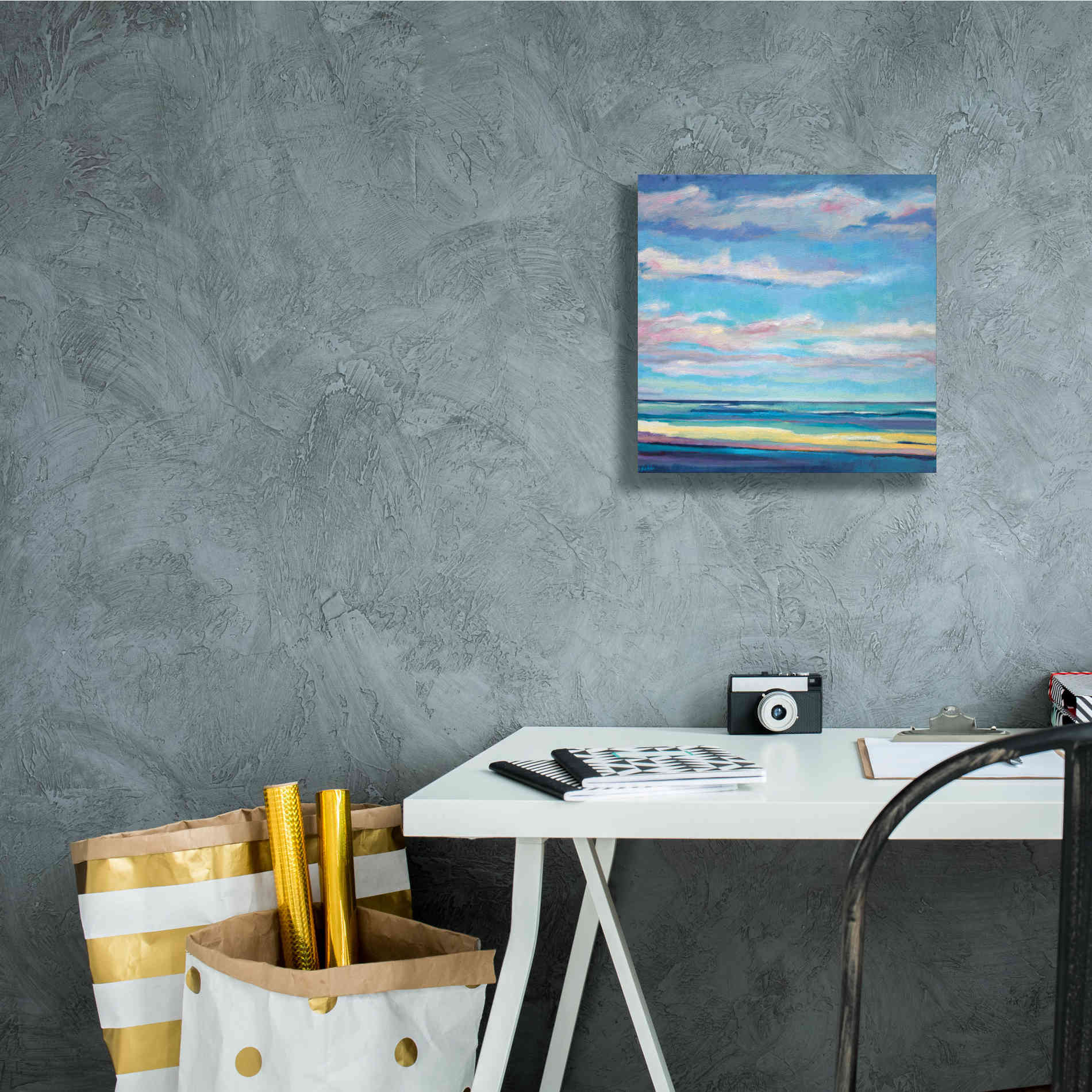 'Tidal Surge' by Niki Arden, Canvas Wall Art,12 x 12