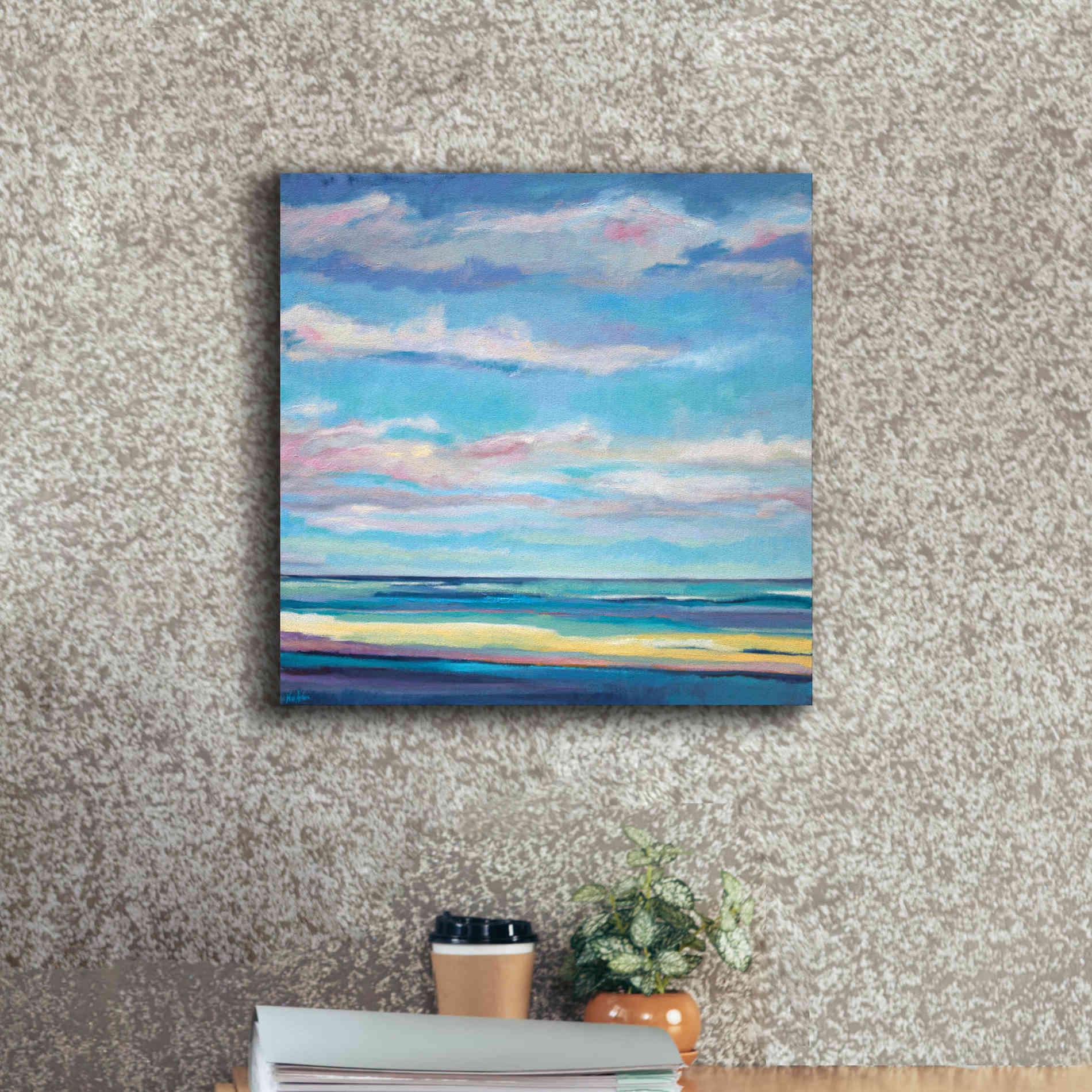 'Tidal Surge' by Niki Arden, Canvas Wall Art,18 x 18