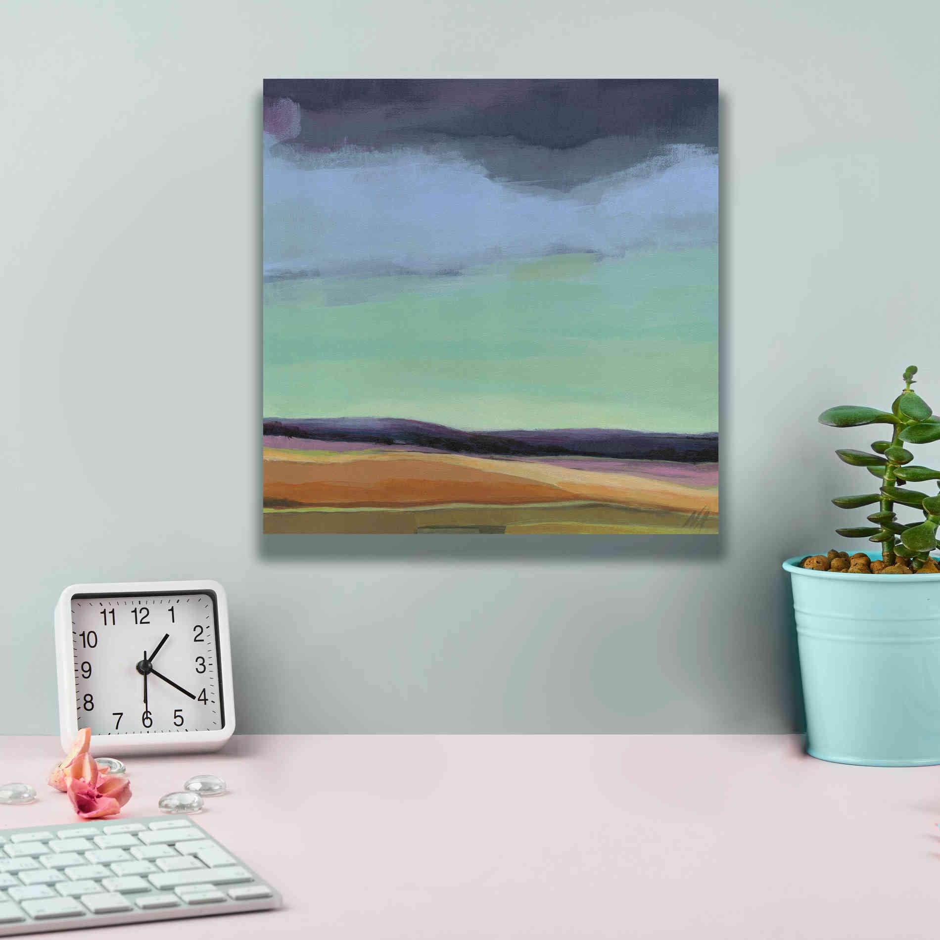 'Too Much Walking' by Niki Arden, Canvas Wall Art,12 x 12