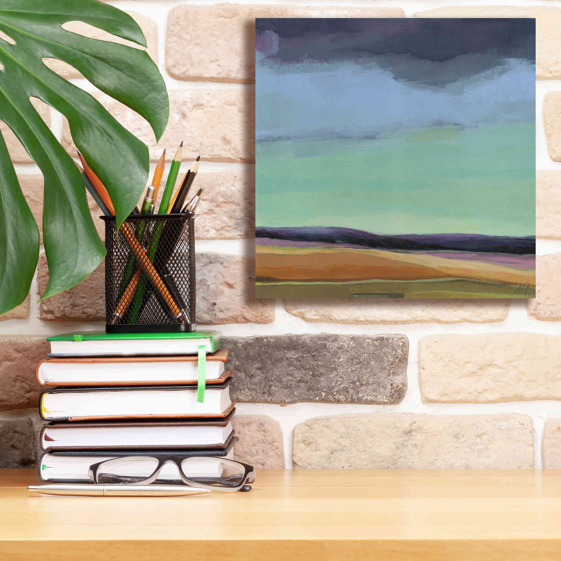 'Too Much Walking' by Niki Arden, Canvas Wall Art,12 x 12