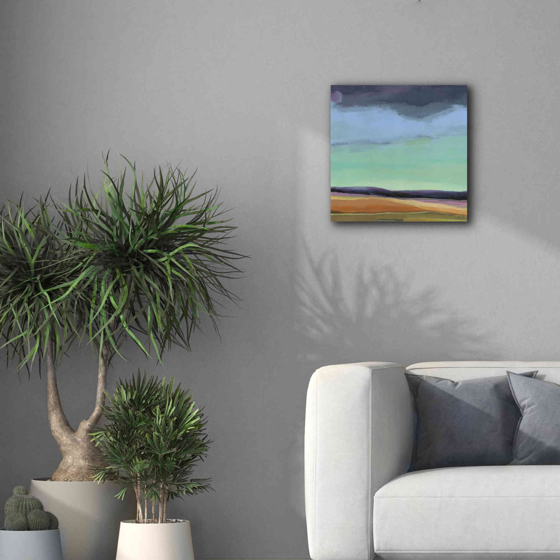 'Too Much Walking' by Niki Arden, Canvas Wall Art,18 x 18