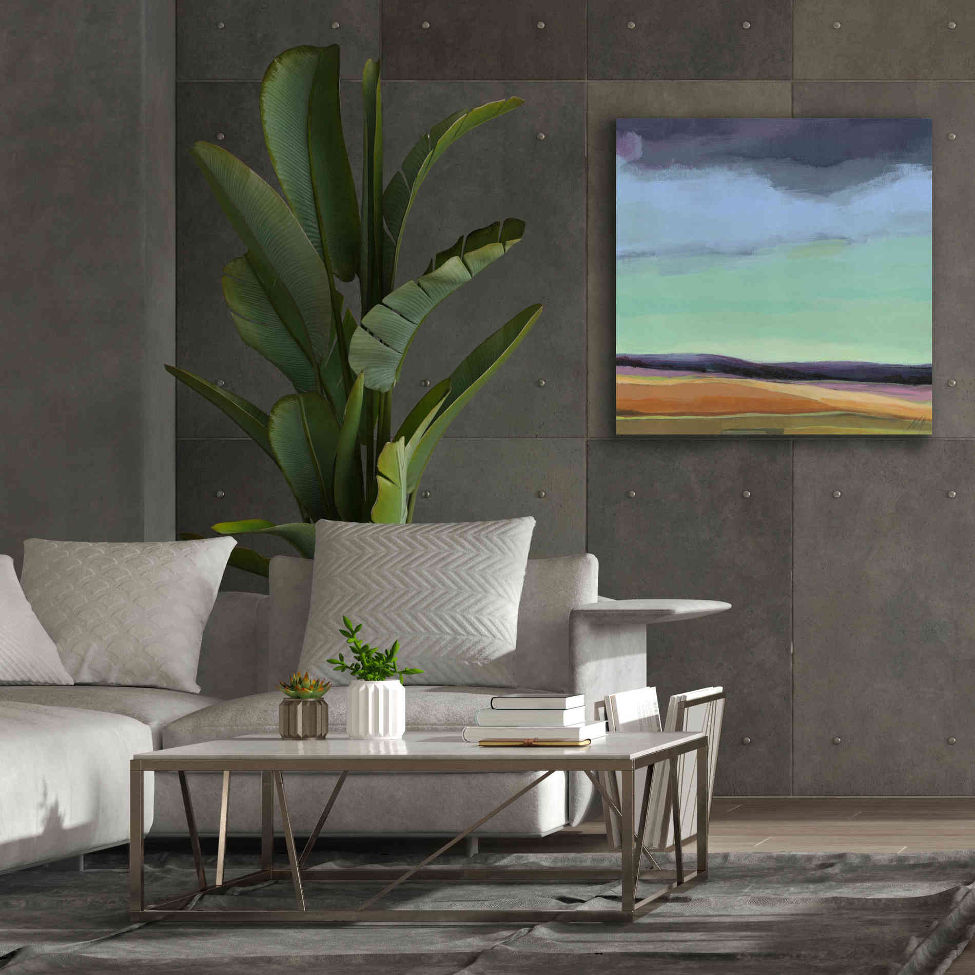 'Too Much Walking' by Niki Arden, Canvas Wall Art,37 x 37