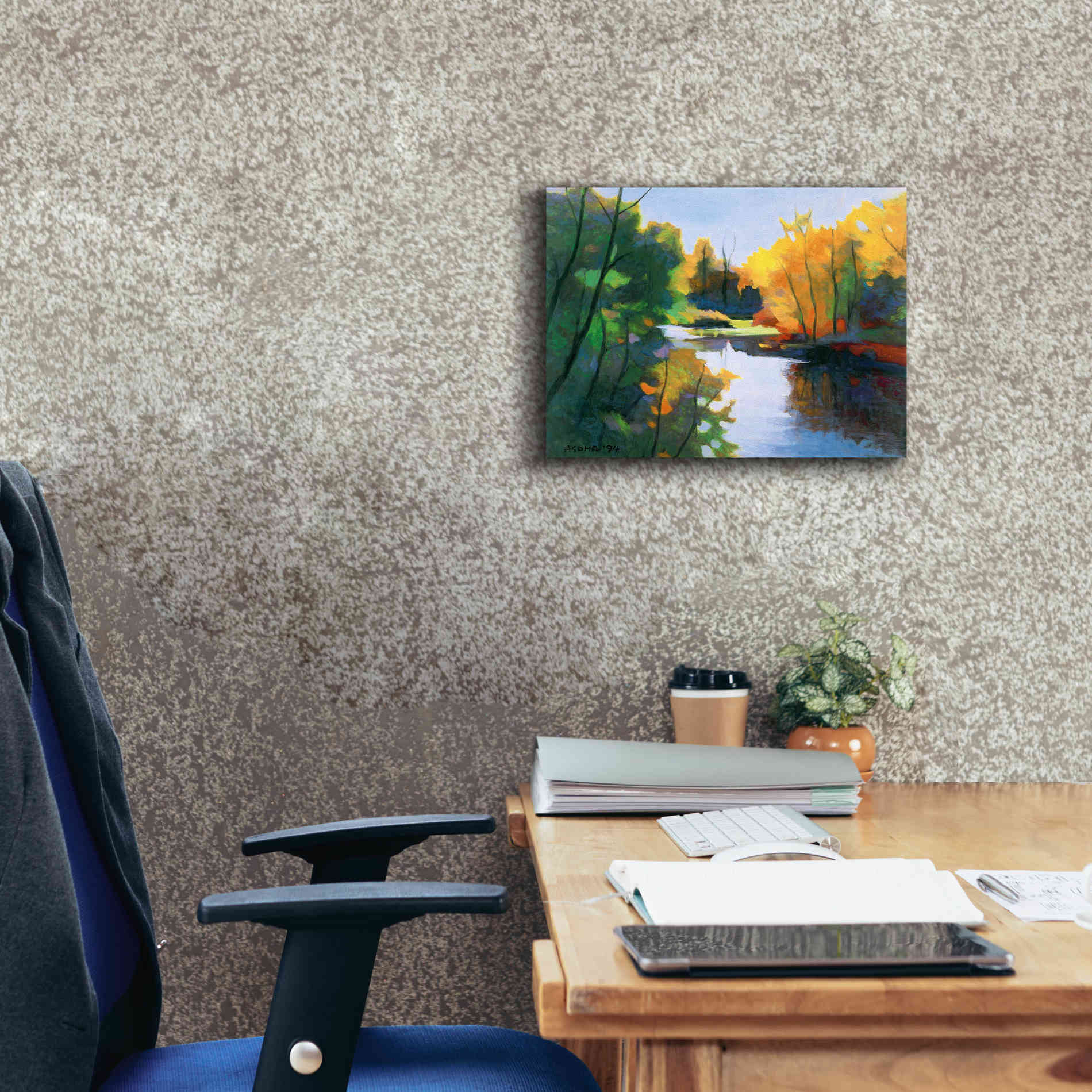 'Magic Afternoon' by Tadashi Asoma, Canvas Wall Art,16 x 12