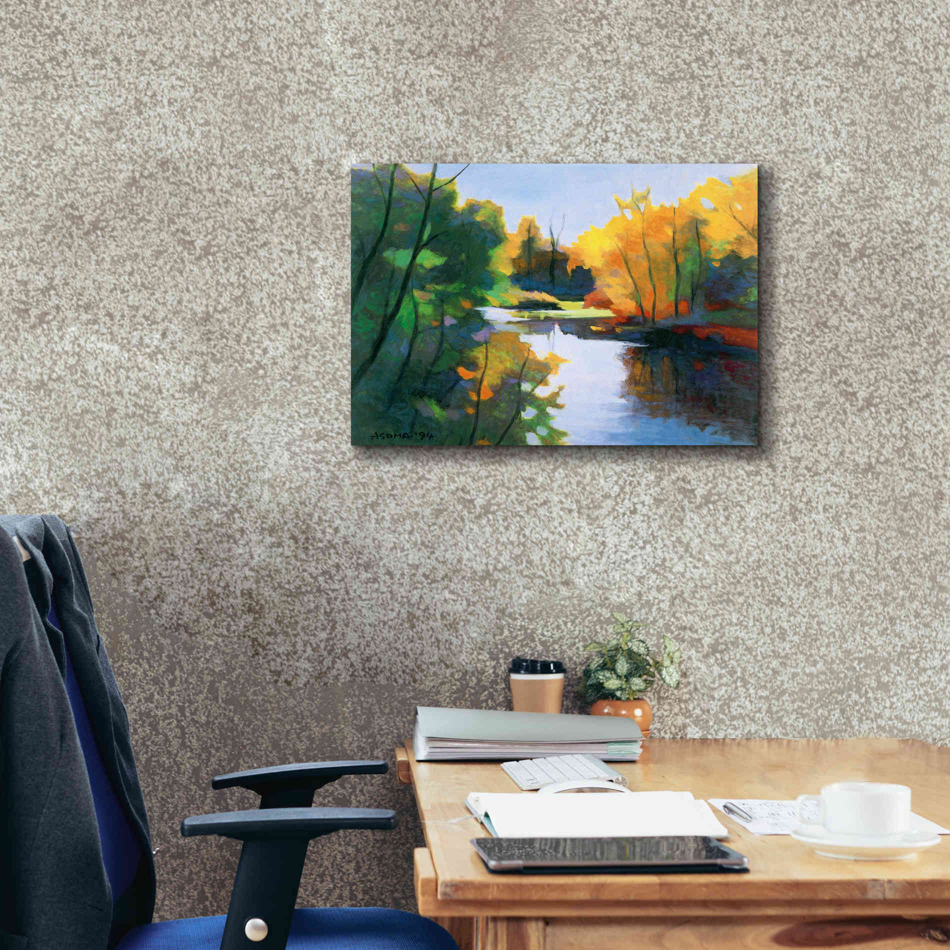 'Magic Afternoon' by Tadashi Asoma, Canvas Wall Art,24 x 20