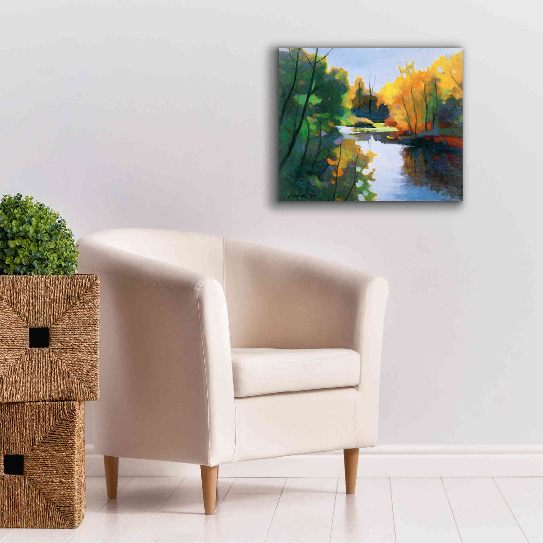 'Magic Afternoon' by Tadashi Asoma, Canvas Wall Art,24 x 20