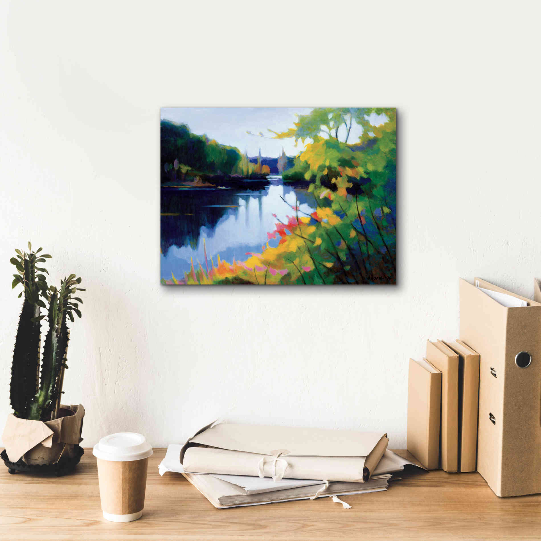 'Morning Light' by Tadashi Asoma, Canvas Wall Art,16 x 12