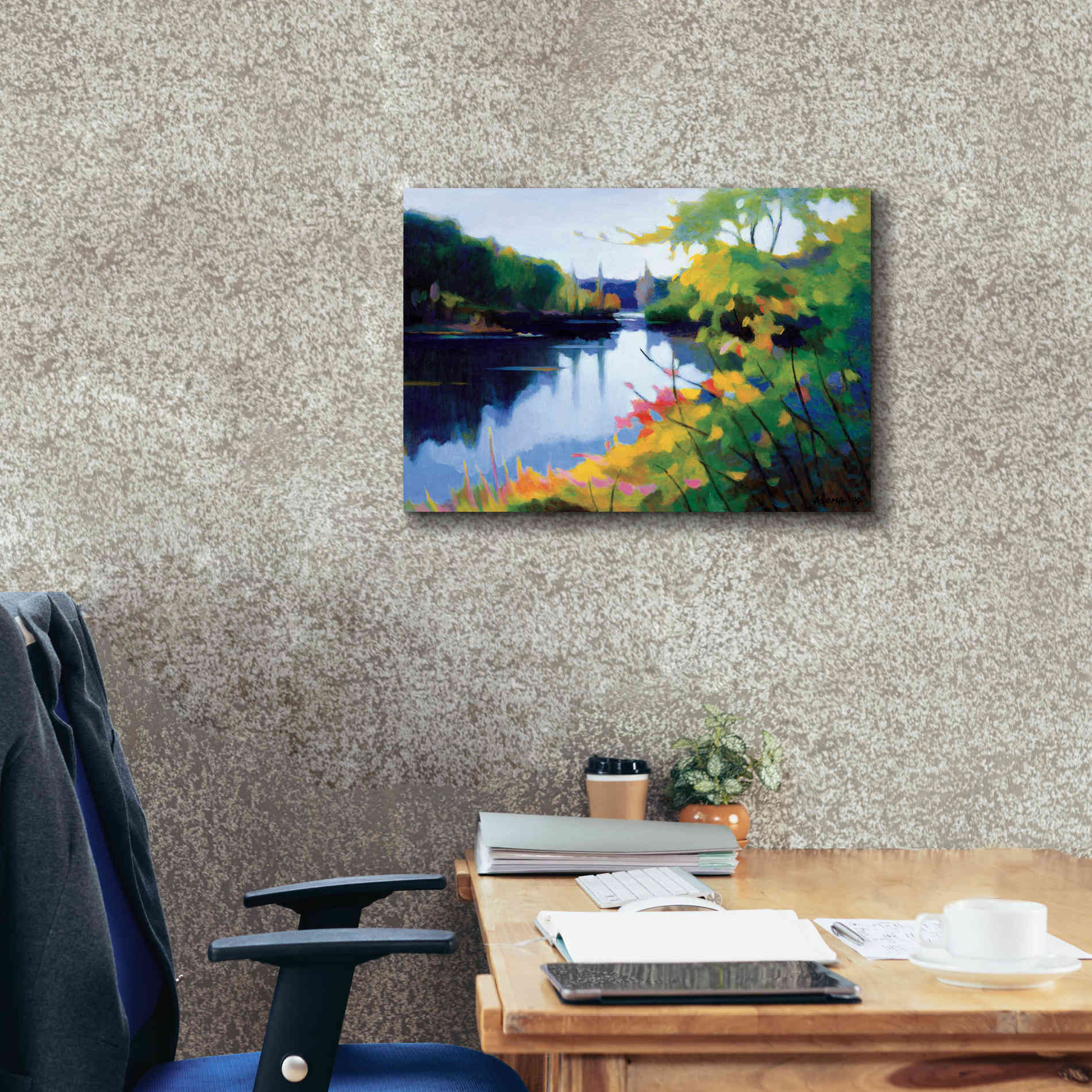 'Morning Light' by Tadashi Asoma, Canvas Wall Art,26 x 18