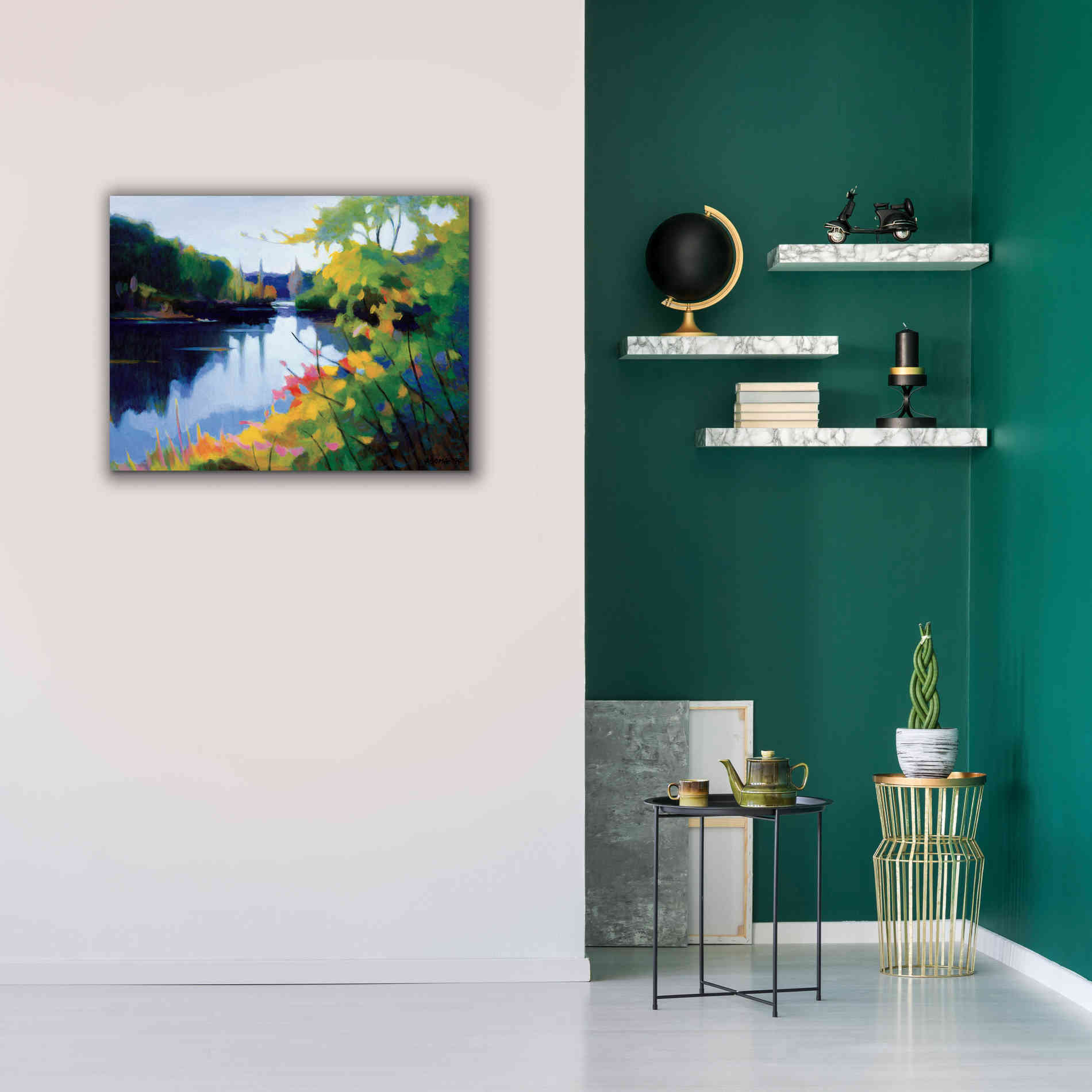 'Morning Light' by Tadashi Asoma, Canvas Wall Art,34 x 26