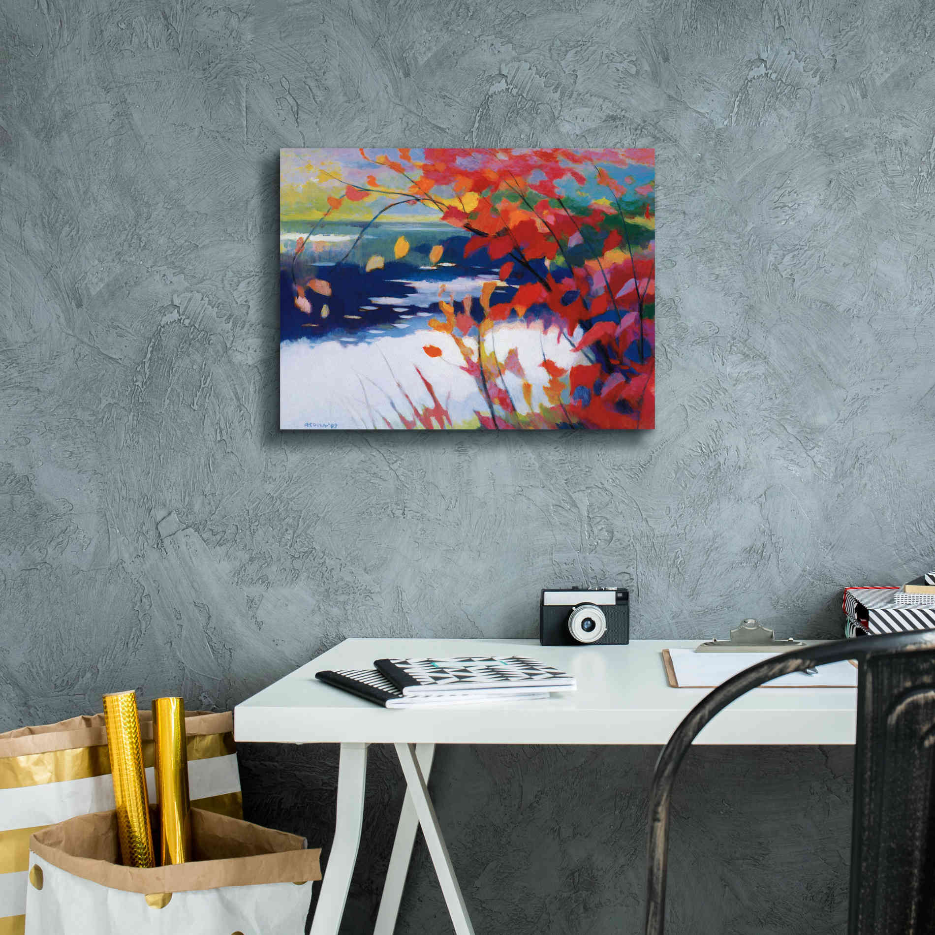 'Afternoon Calm' by Tadashi Asoma, Canvas Wall Art,16 x 12