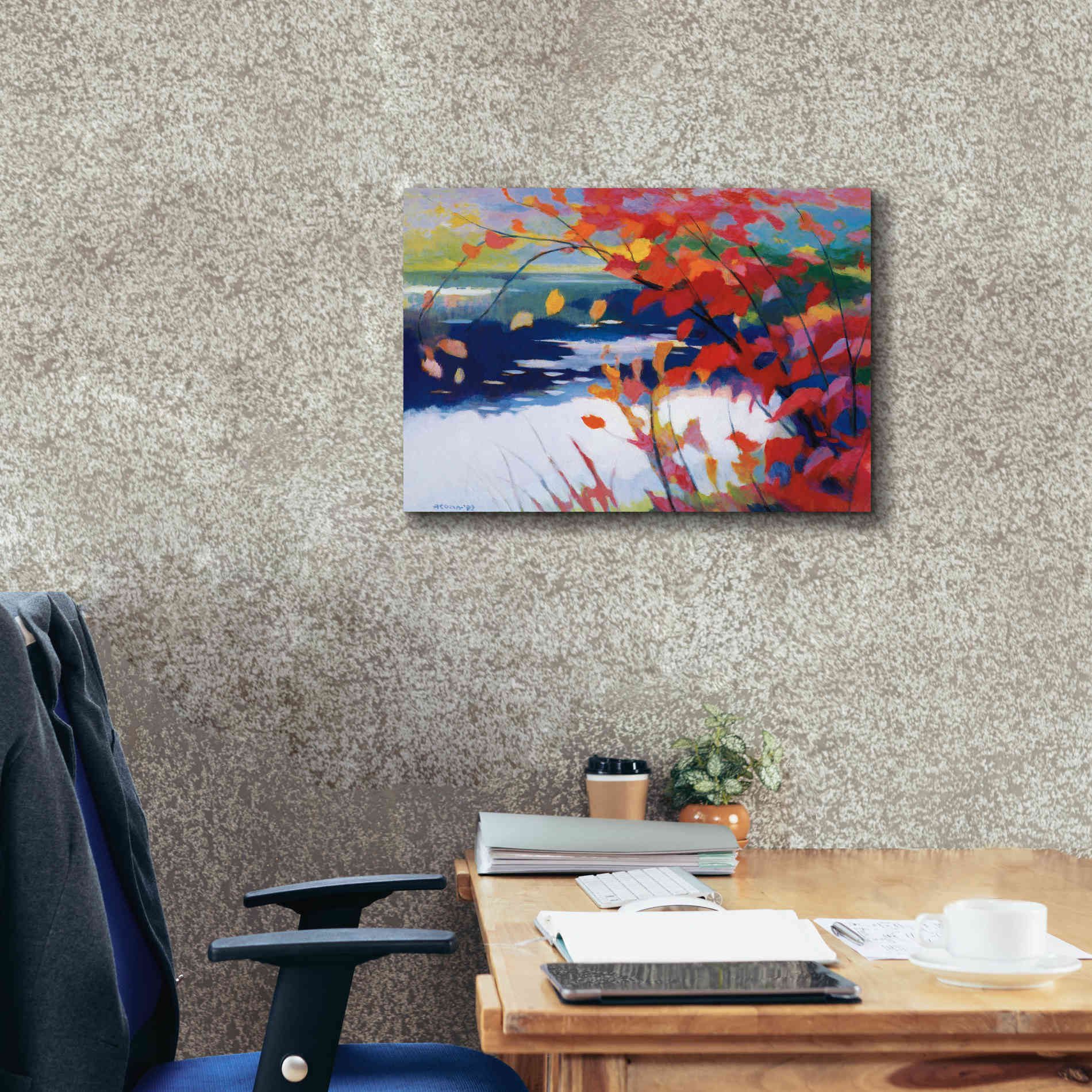 'Afternoon Calm' by Tadashi Asoma, Canvas Wall Art,24 x 20