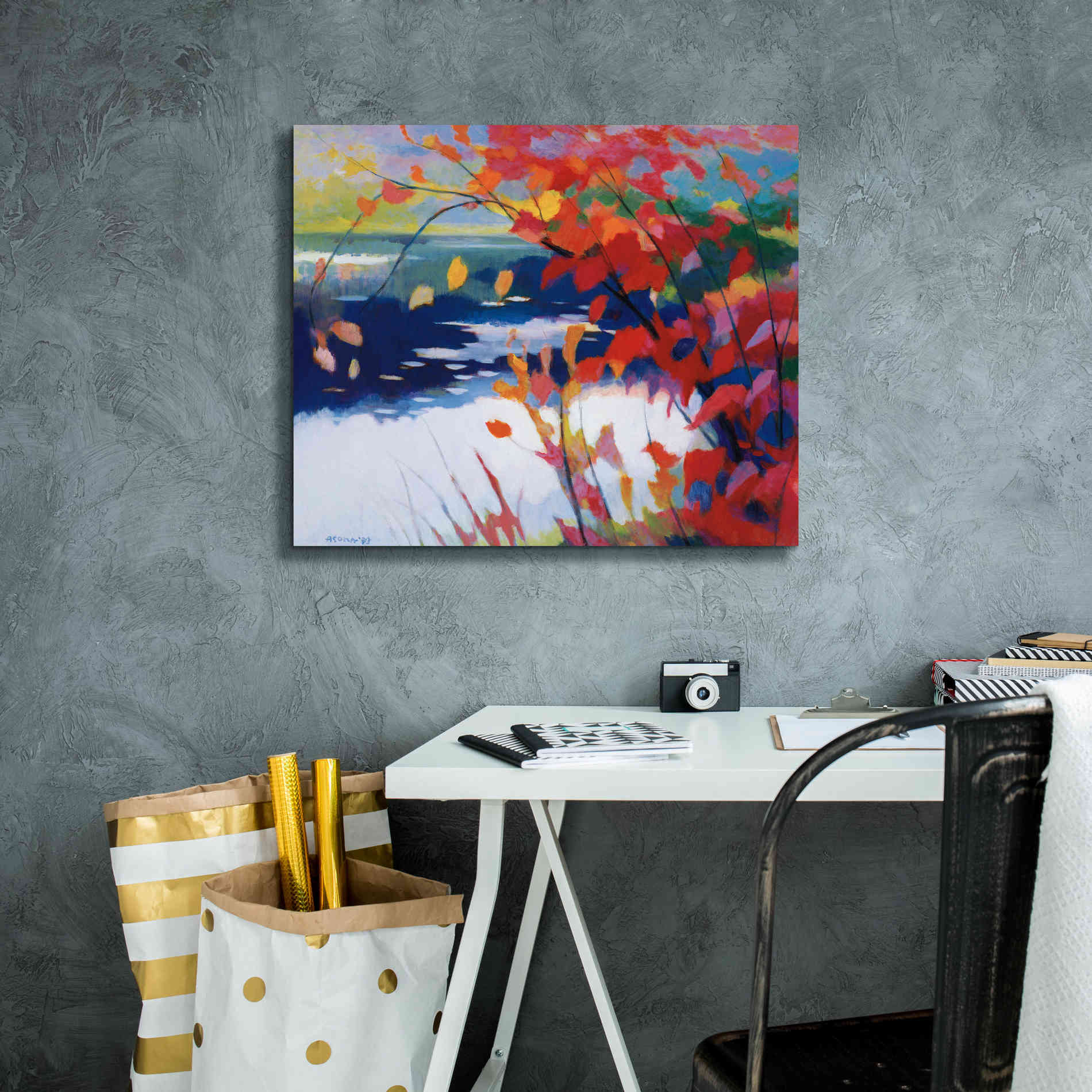 'Afternoon Calm' by Tadashi Asoma, Canvas Wall Art,24 x 20