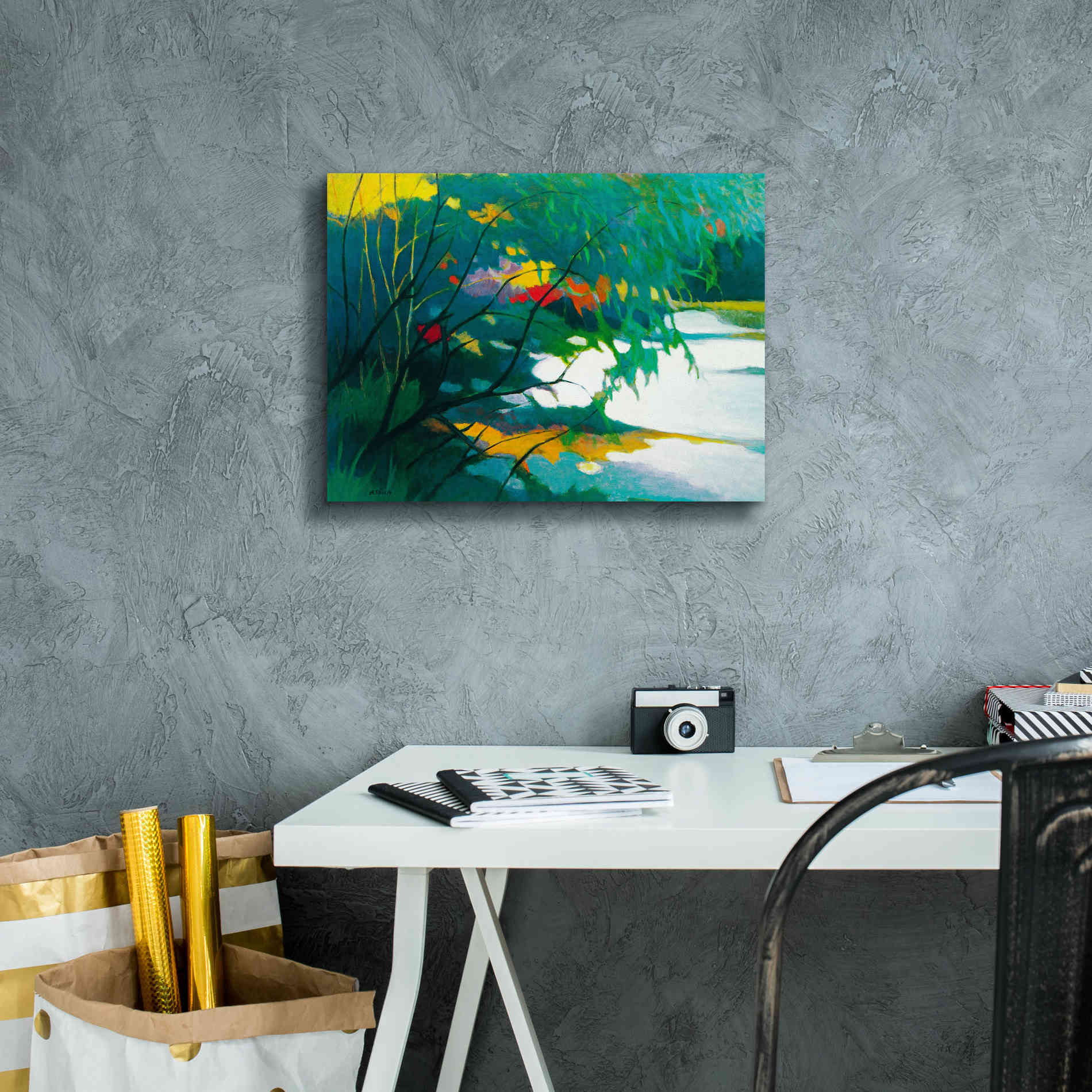 'Noonday Dreams' by Tadashi Asoma, Canvas Wall Art,16 x 12