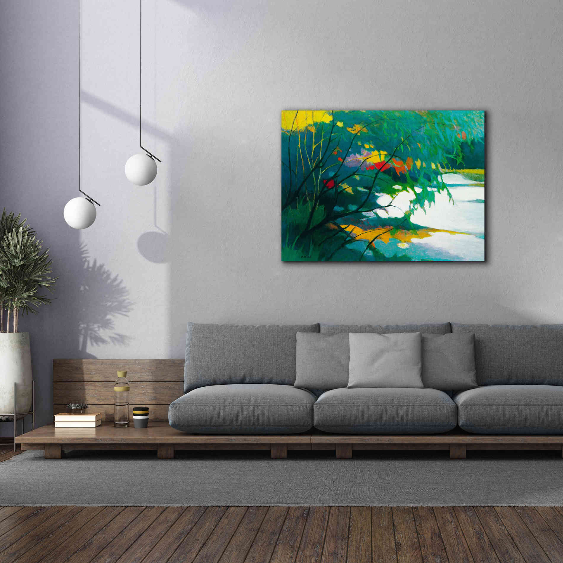 'Noonday Dreams' by Tadashi Asoma, Canvas Wall Art,54 x 40