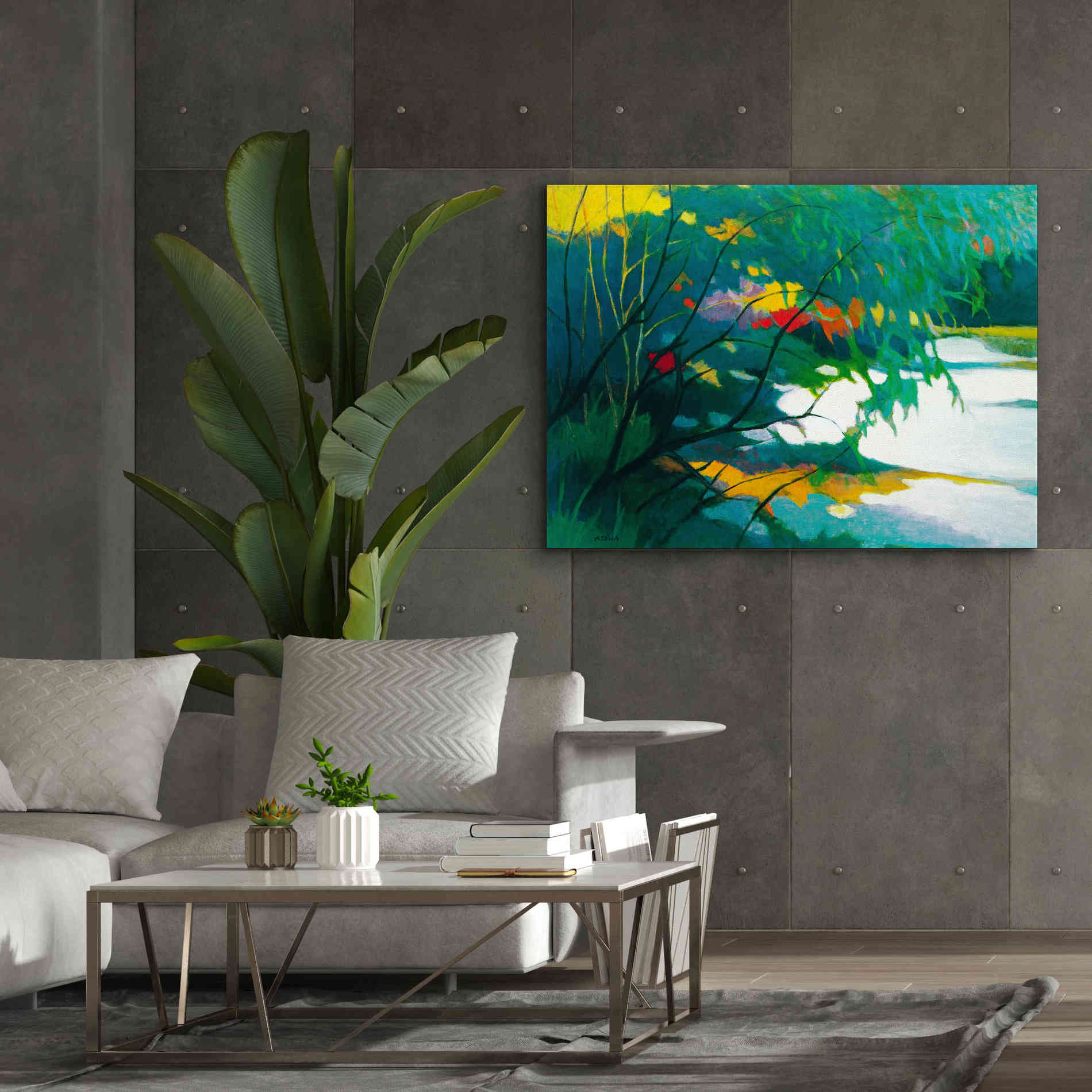 'Noonday Dreams' by Tadashi Asoma, Canvas Wall Art,54 x 40