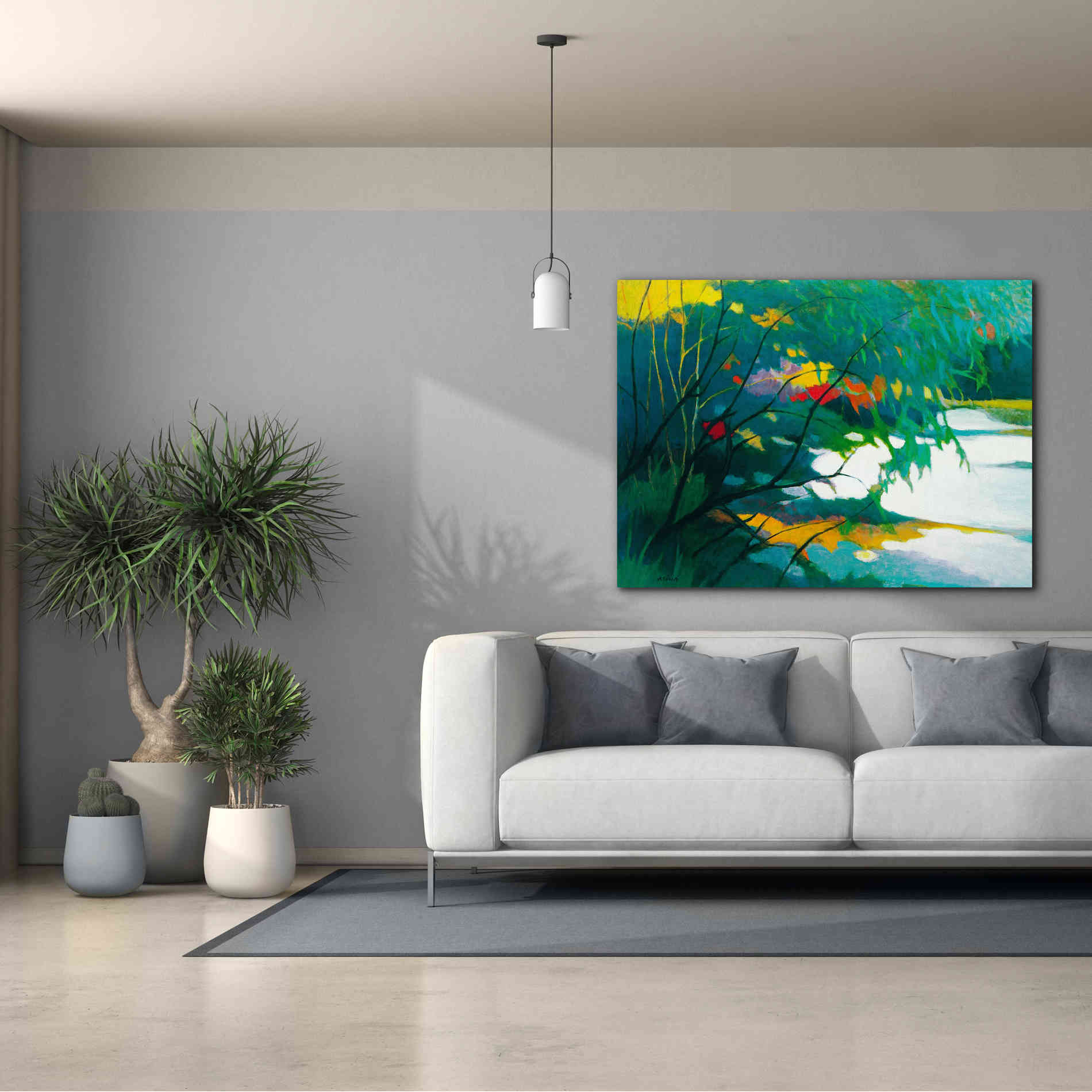 'Noonday Dreams' by Tadashi Asoma, Canvas Wall Art,54 x 40
